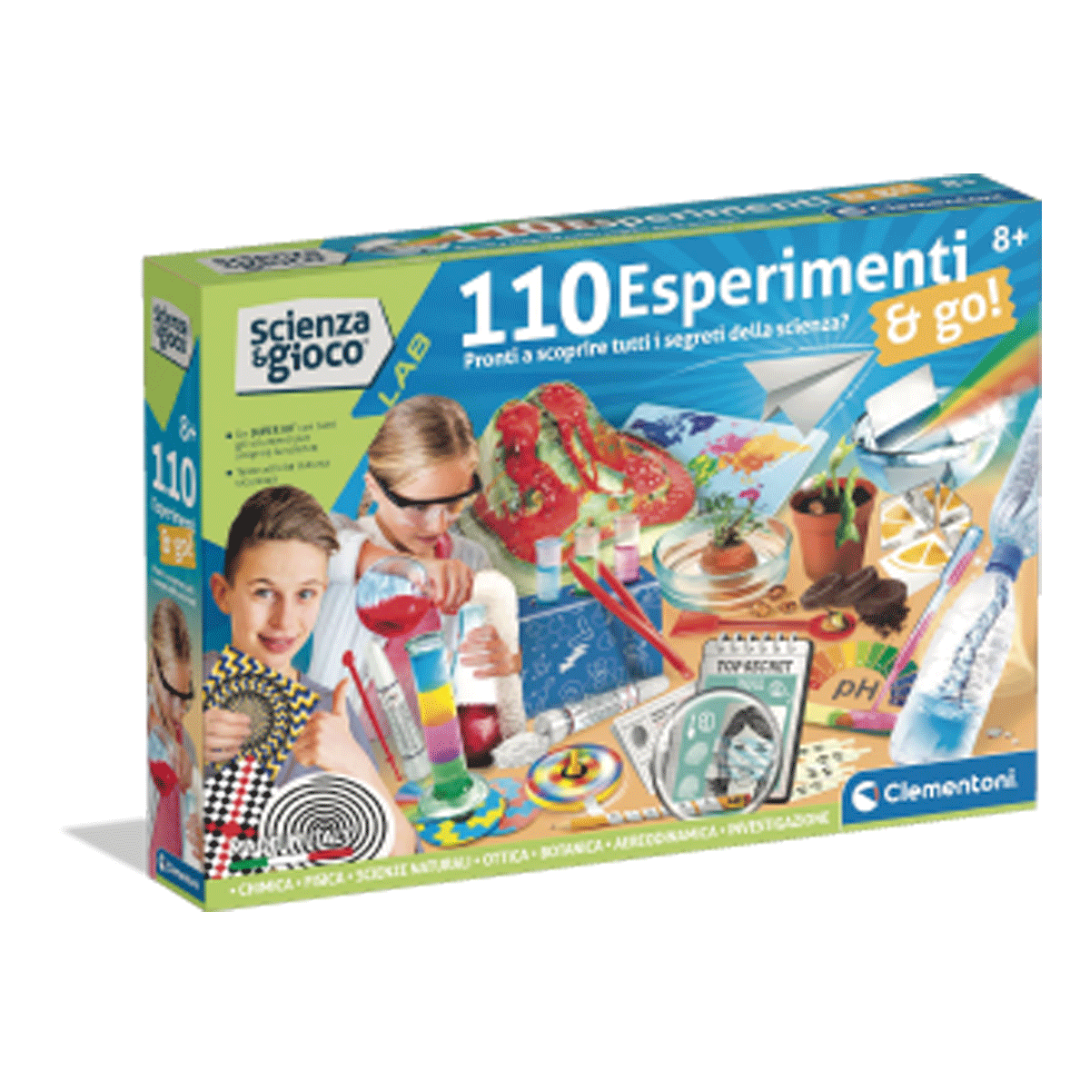 110 esperimenti & go! - CLEMENTONI