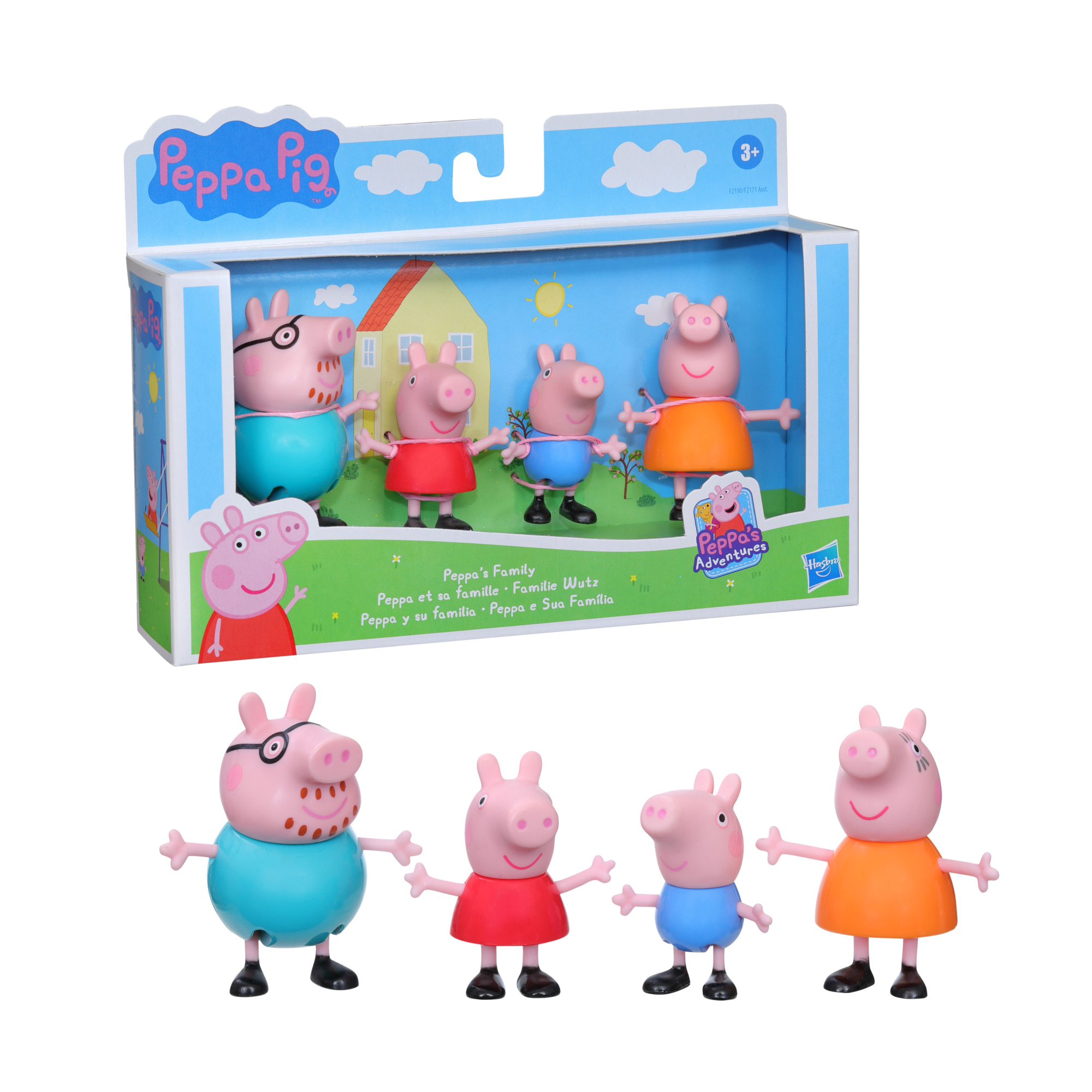 Peppa Pig Famiglia Fango Completa - Giochi Preziosi - La Giraffa