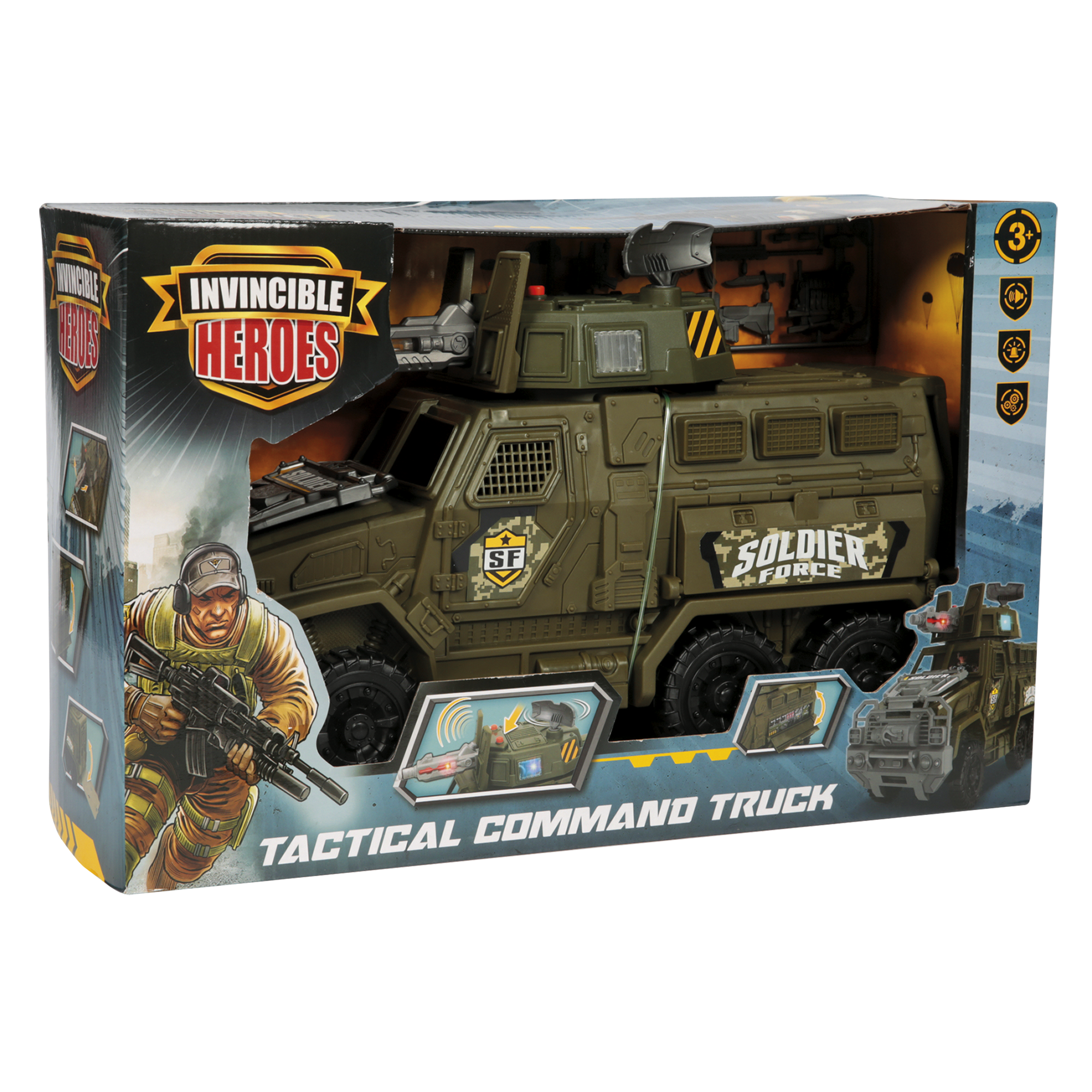 Camion militare d'attacco - INVINCIBLE HEROES