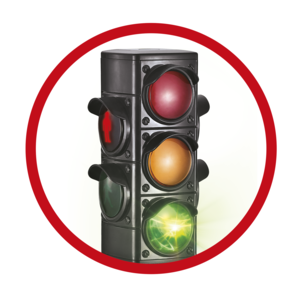 Simulazione Del Modello Di Semaforo Giocattolo A Luce Rossa E Verde, Con  Tre Batterie Ag13, Servizio Clienti 24 Ore Su 24, 7 Giorni Su 7