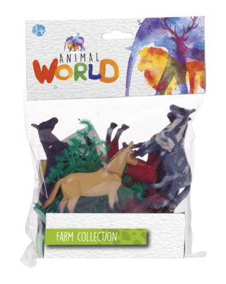 Cavalli / cani e gatti - farm collection - ANIMAL WORLD