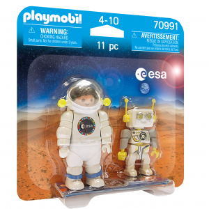 Esa astronauta & robert - Playmobil