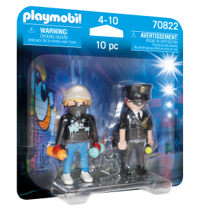 Poliziotto e writer - Playmobil