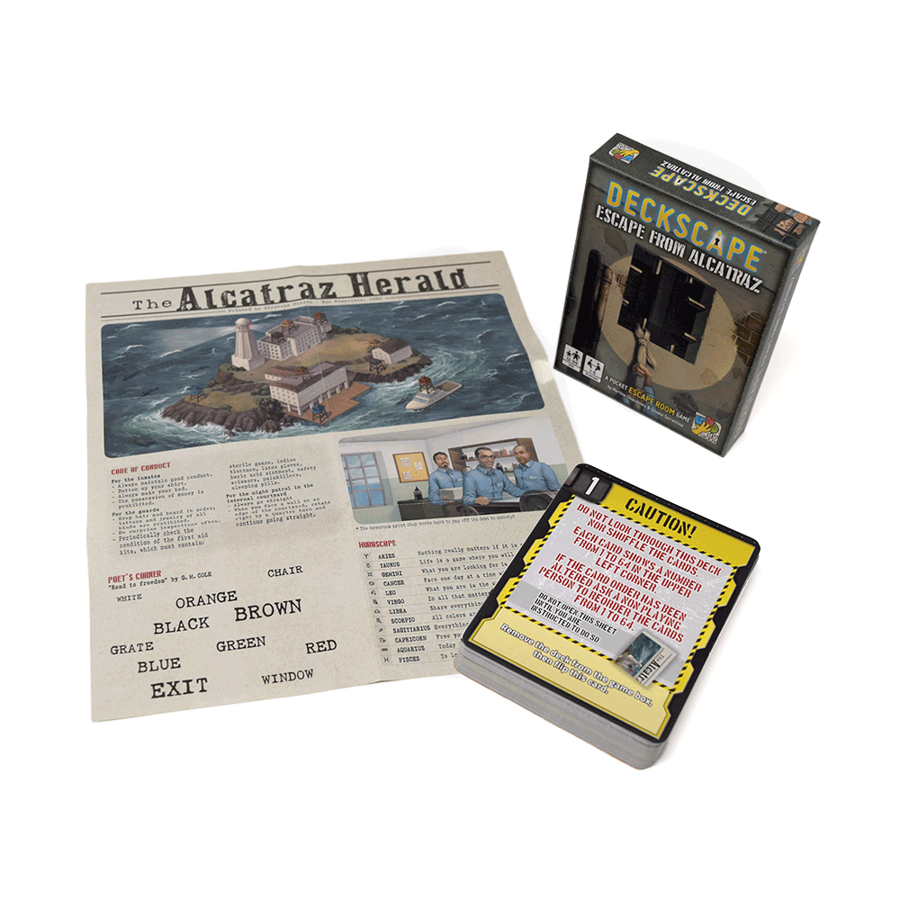 Deckscape - fuga da alcatraz - dV Games