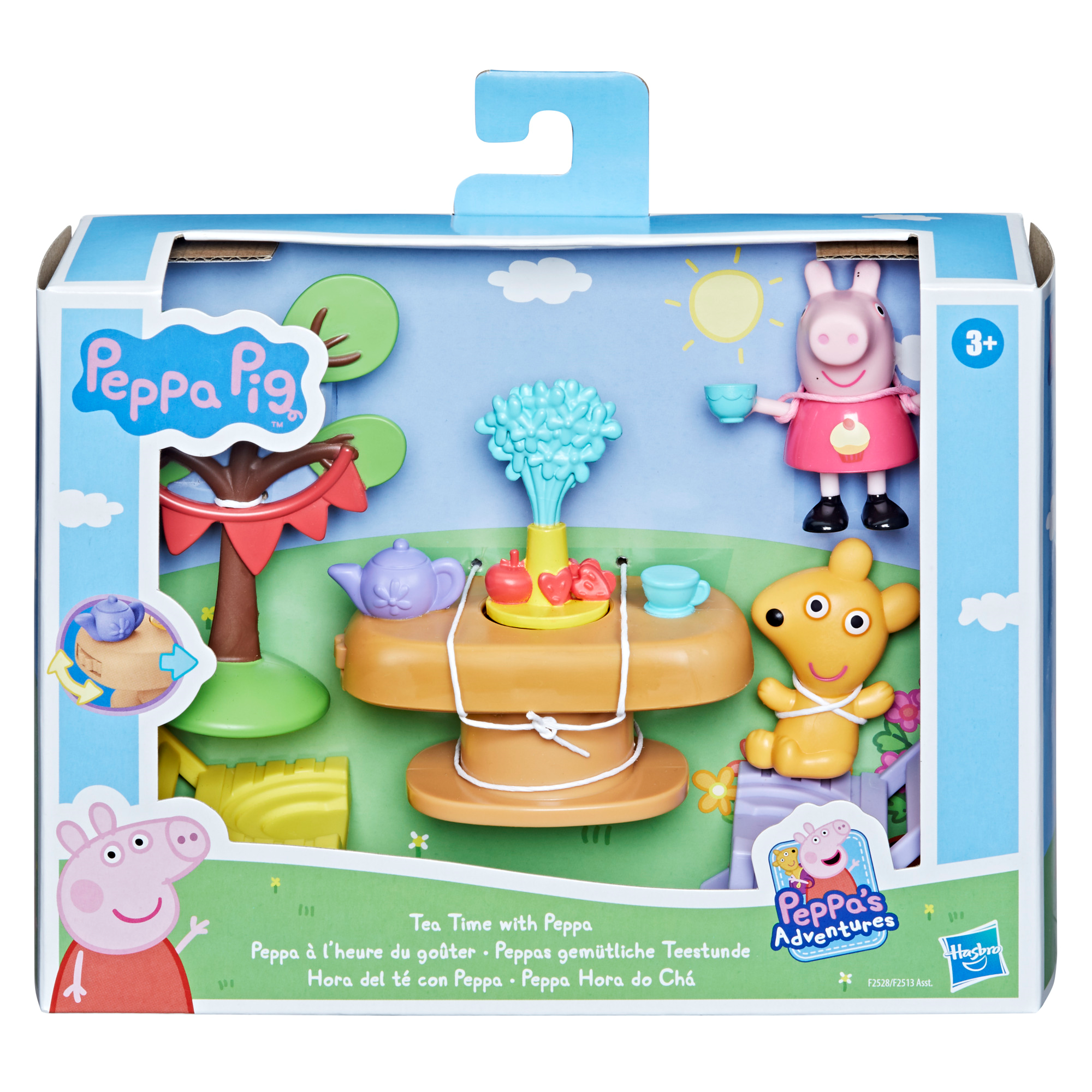 Peppa pig - gli spazi di peppa pig, set di accessori giocattolo con il personaggio di peppa pig e 5 accessori, per bambini dai 3 anni in su - PEPPA PIG