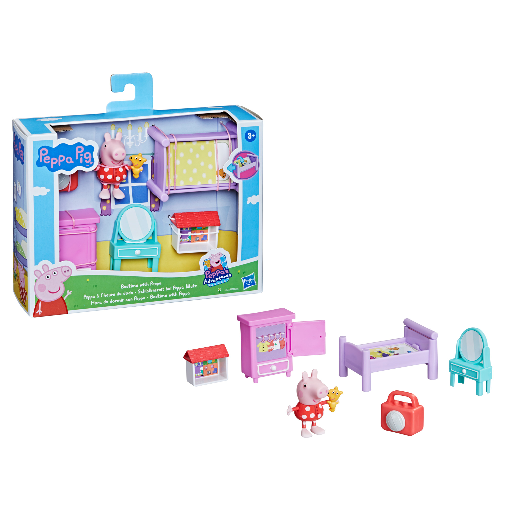 Peppa pig - gli spazi di peppa pig, set di accessori giocattolo con il  personaggio di peppa pig e 5 accessori, per bambini dai 3 anni in su - Toys  Center