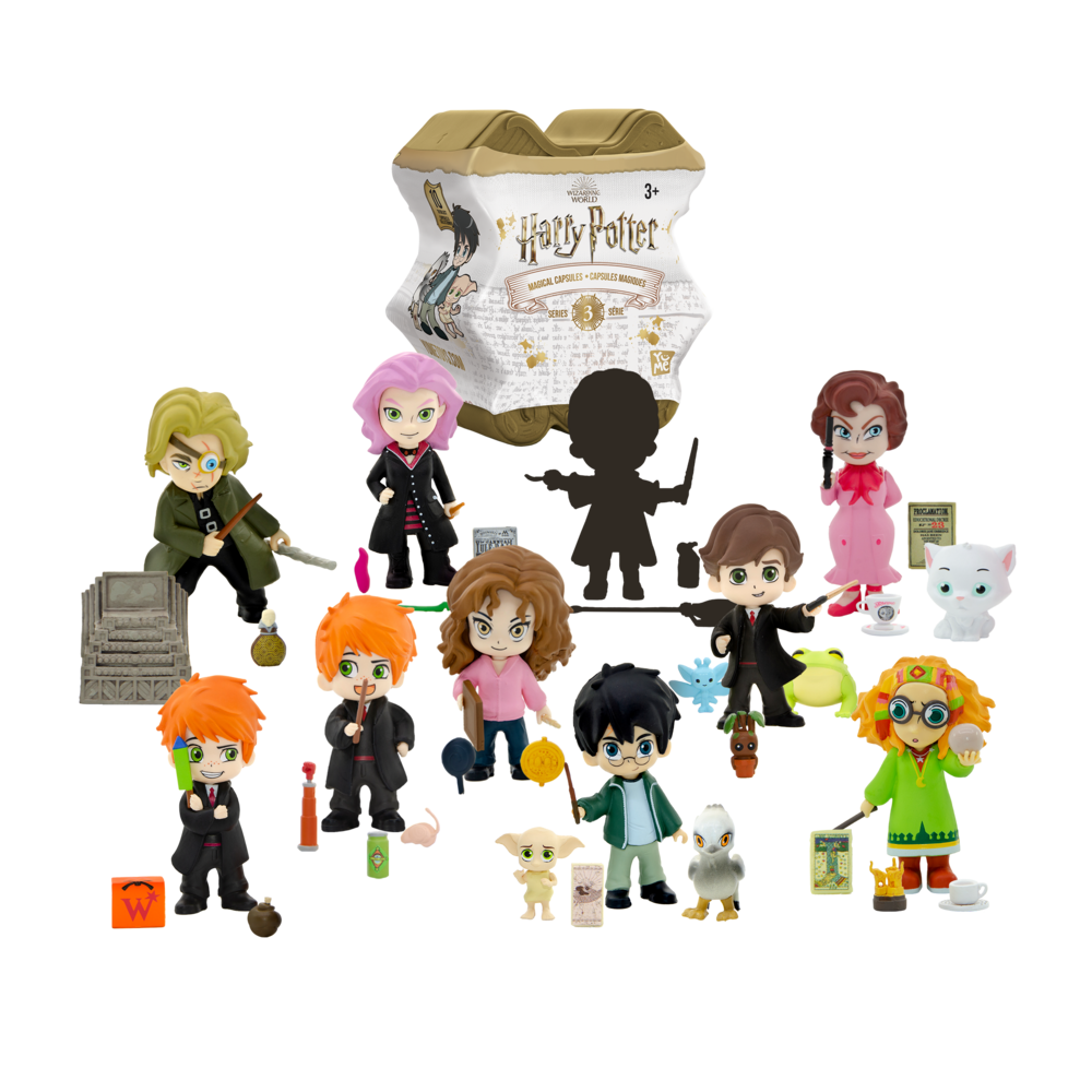 Harry potter - capsule magiche serie 3, confezione sorpresa con mini personaggio collezionabile dai film di harry potter - GIOCHI PREZIOSI, Harry Potter