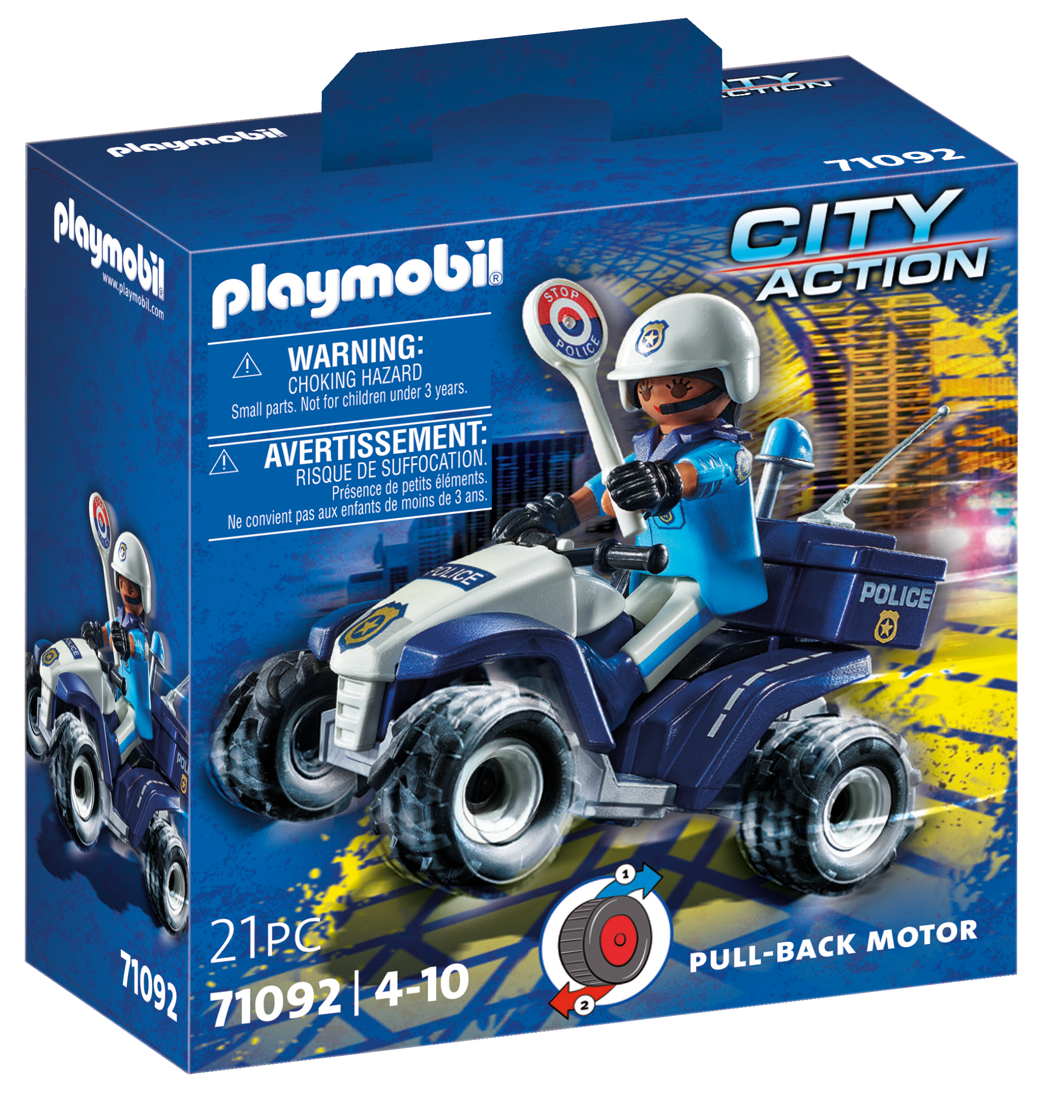 Quad police - Playmobil