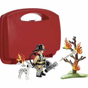 Carrying case fire rescue - Playmobil