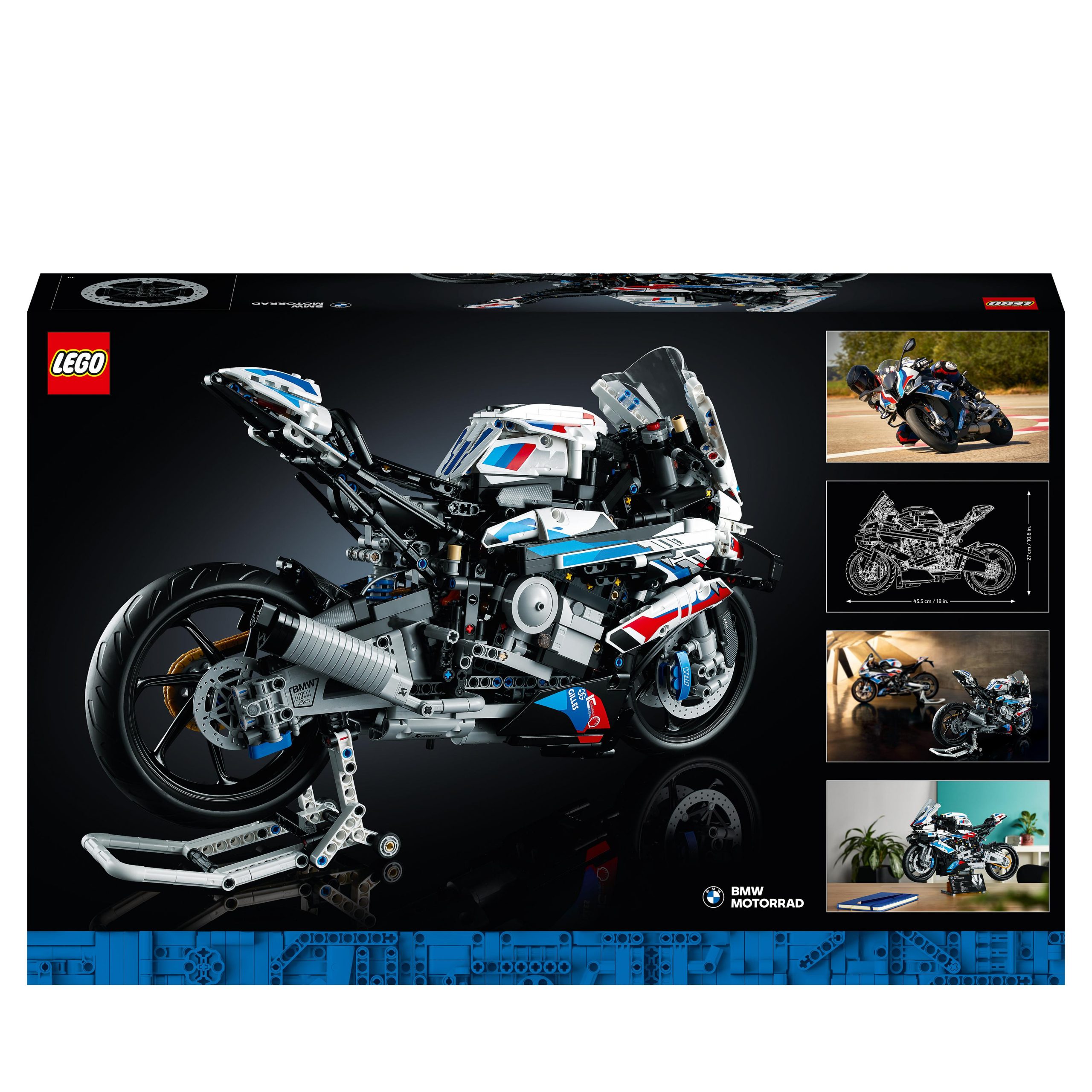 LEGO Technic BMW M 1000 RR, Moto per Adulti da Costruire, Idea