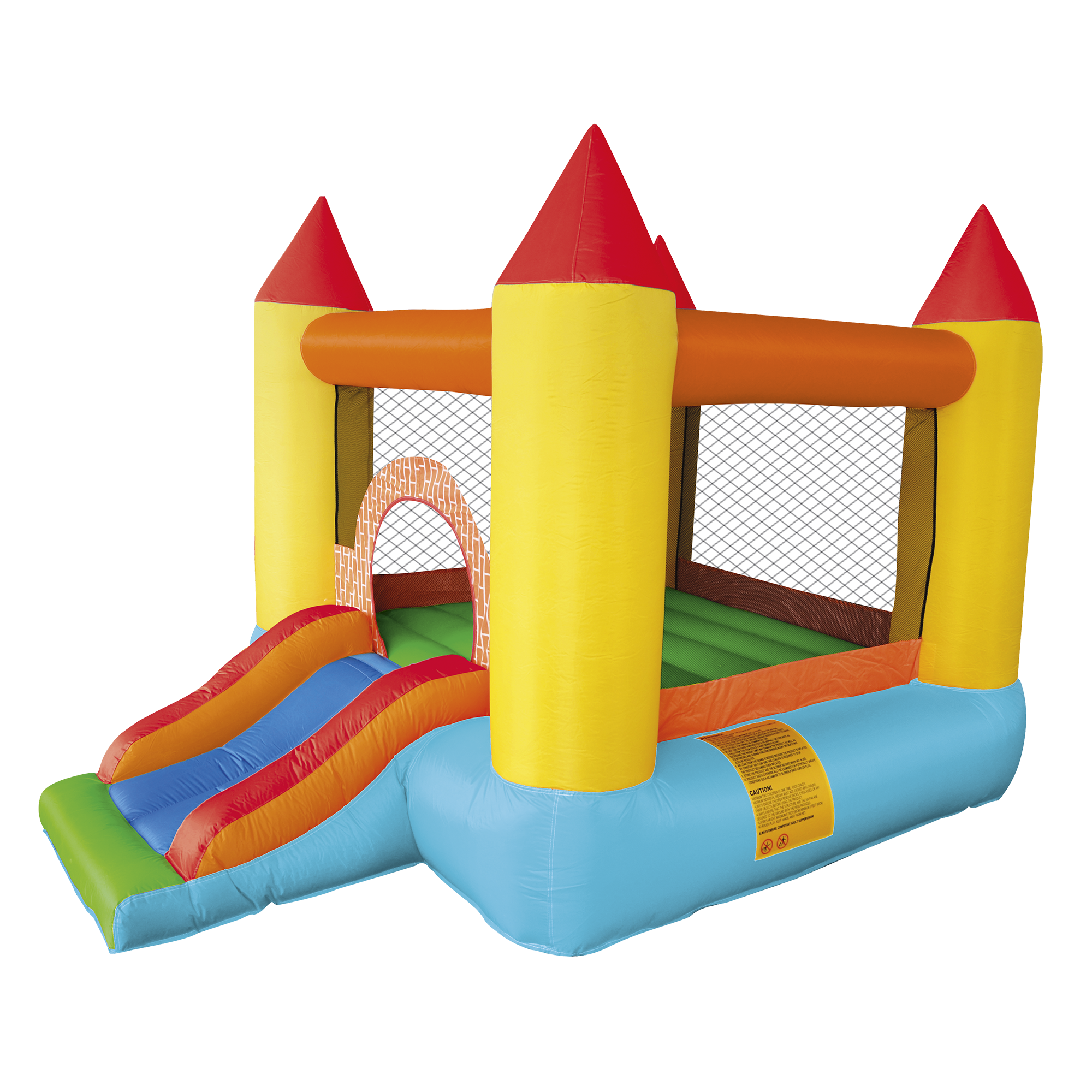 Castello gonfiabile con scivolo - Toys Center