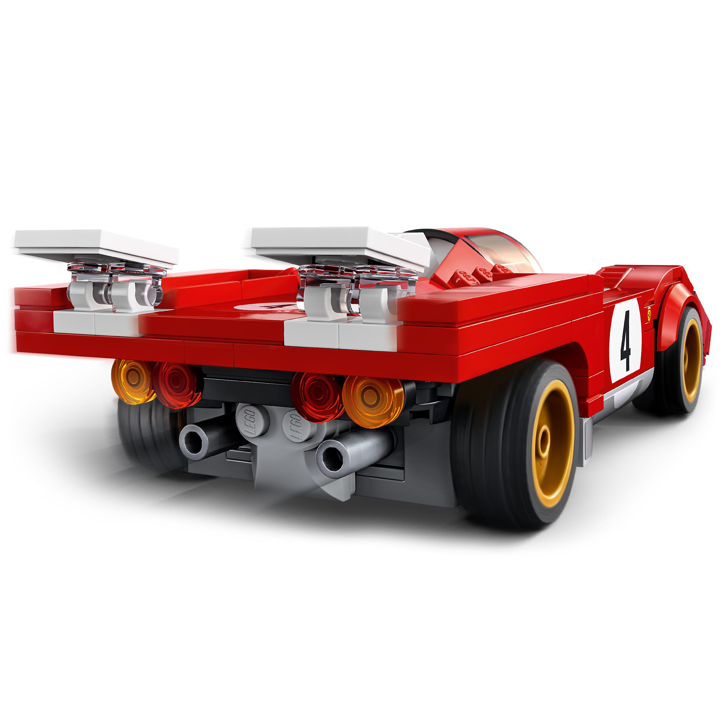 Lego speed champions 76906 1970 ferrari 512 m, macchina giocattolo da corsa, auto sportiva rossa, modellismo da collezione - LEGO SPEED CHAMPIONS, Lego