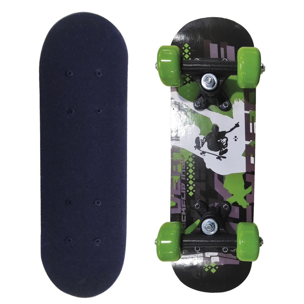 Mini skateboard portabile per bambini 56cm, Skateboard con carico massimo  75kg 4 ruote PU Diversi colori - Costway