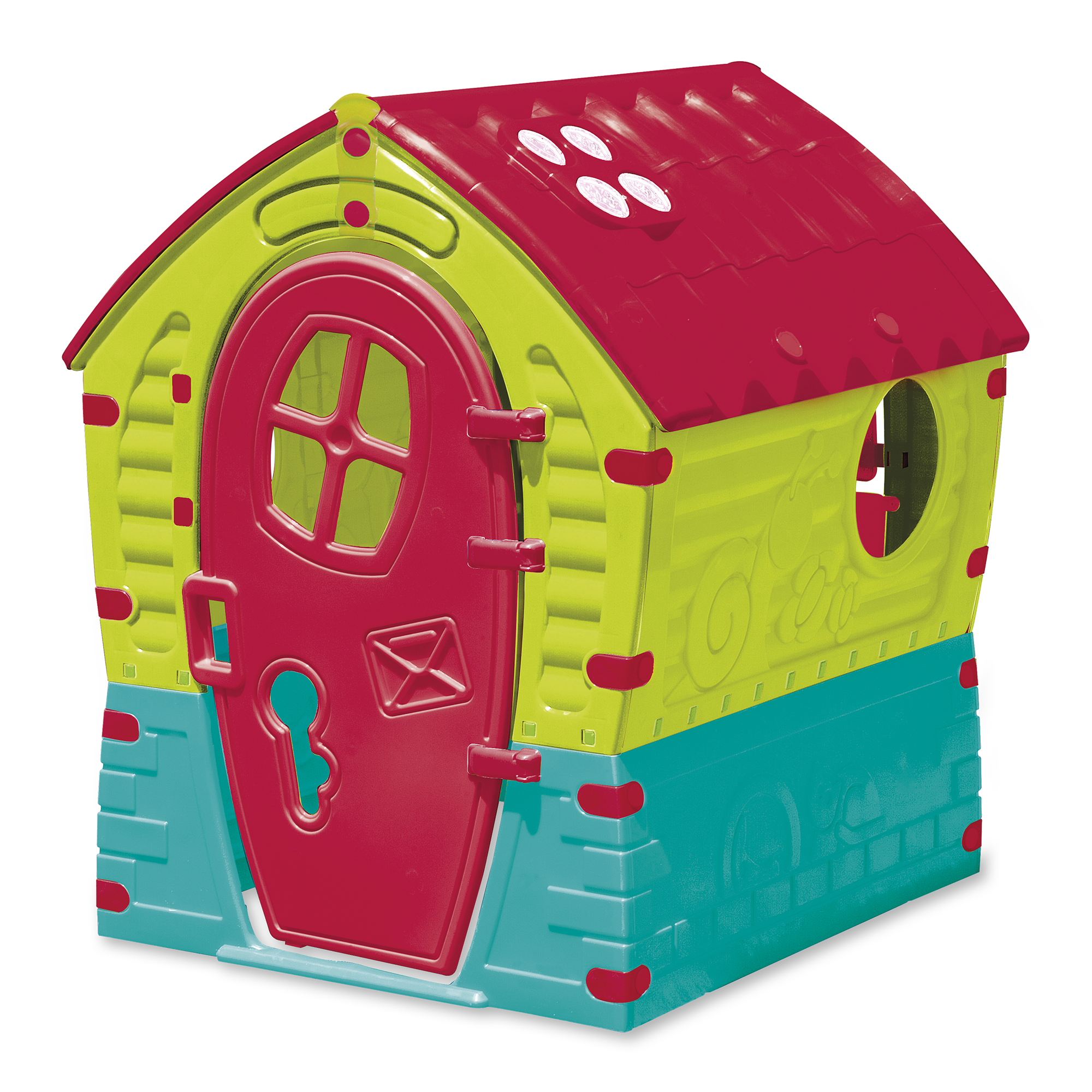 Casetta gioco per bambini my first house - robusta, spaziosa e ideale per bimbi dai 2 ai 6 anni! - SUN&SPORT