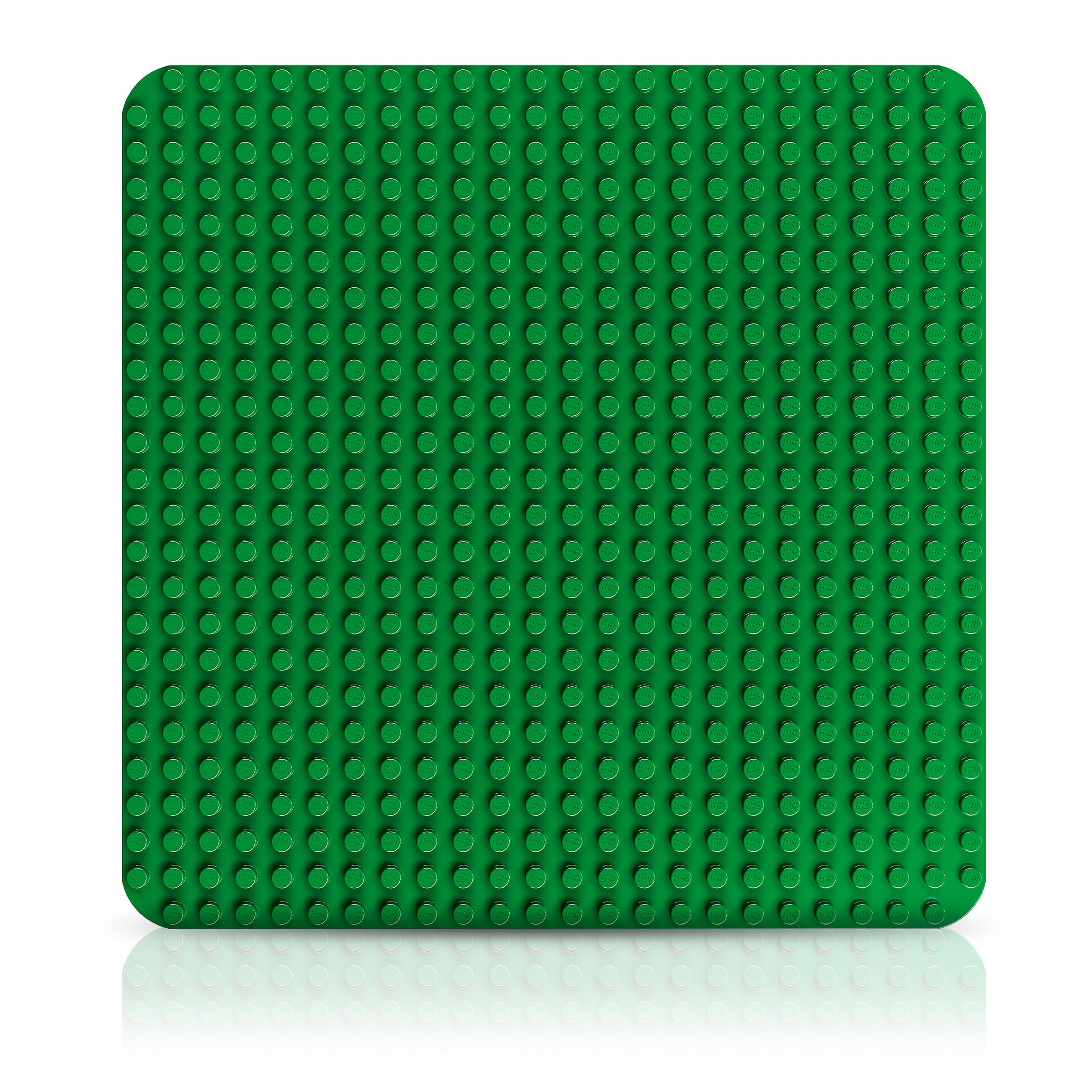 Lego duplo 10980 base verde, tavola classica per mattoncini, piattaforma giocattolo, superfice di costruzione per bambini - LEGO DUPLO, Lego