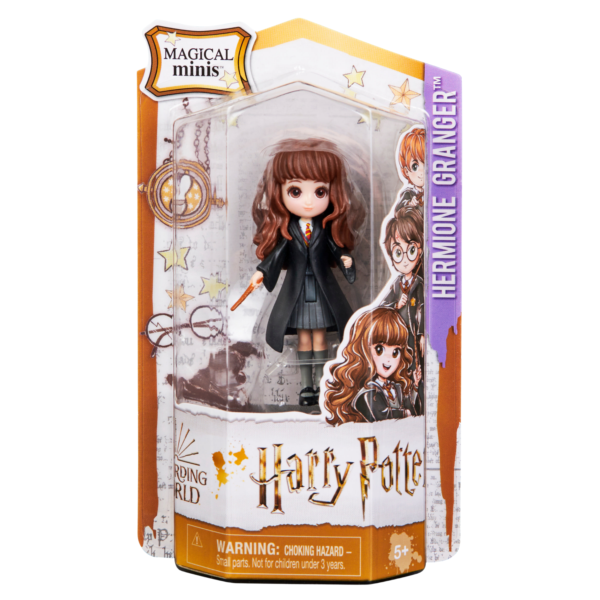  wizarding world, bambola articolata da 7.5 cm di hermione granger - Harry Potter