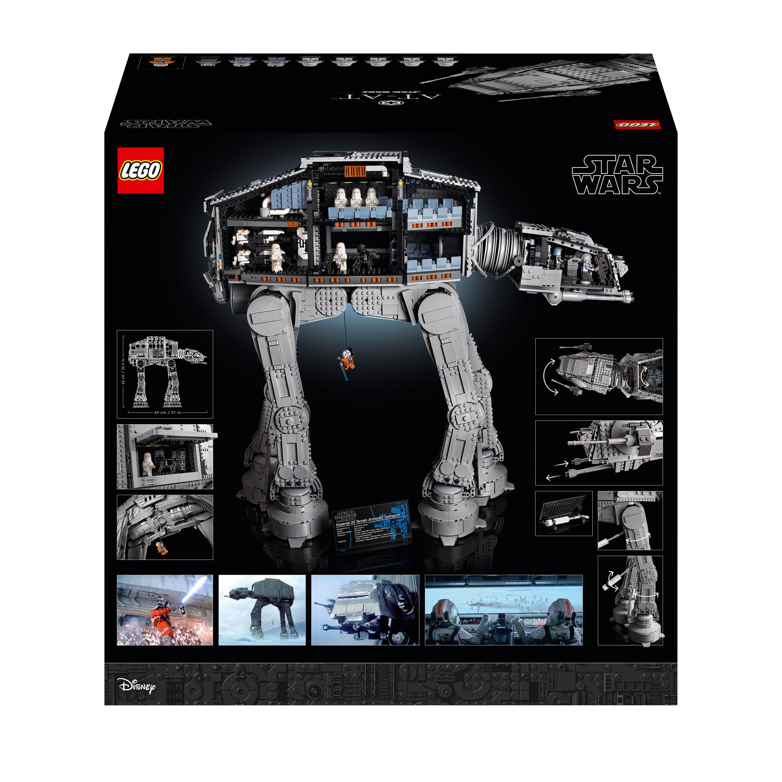 Lego star wars 75313 at-at, modello costruibile walker guerre stellari ucs, set per adulti da collezione con luke skywalker - LEGO® Star Wars™, Lego, Star Wars