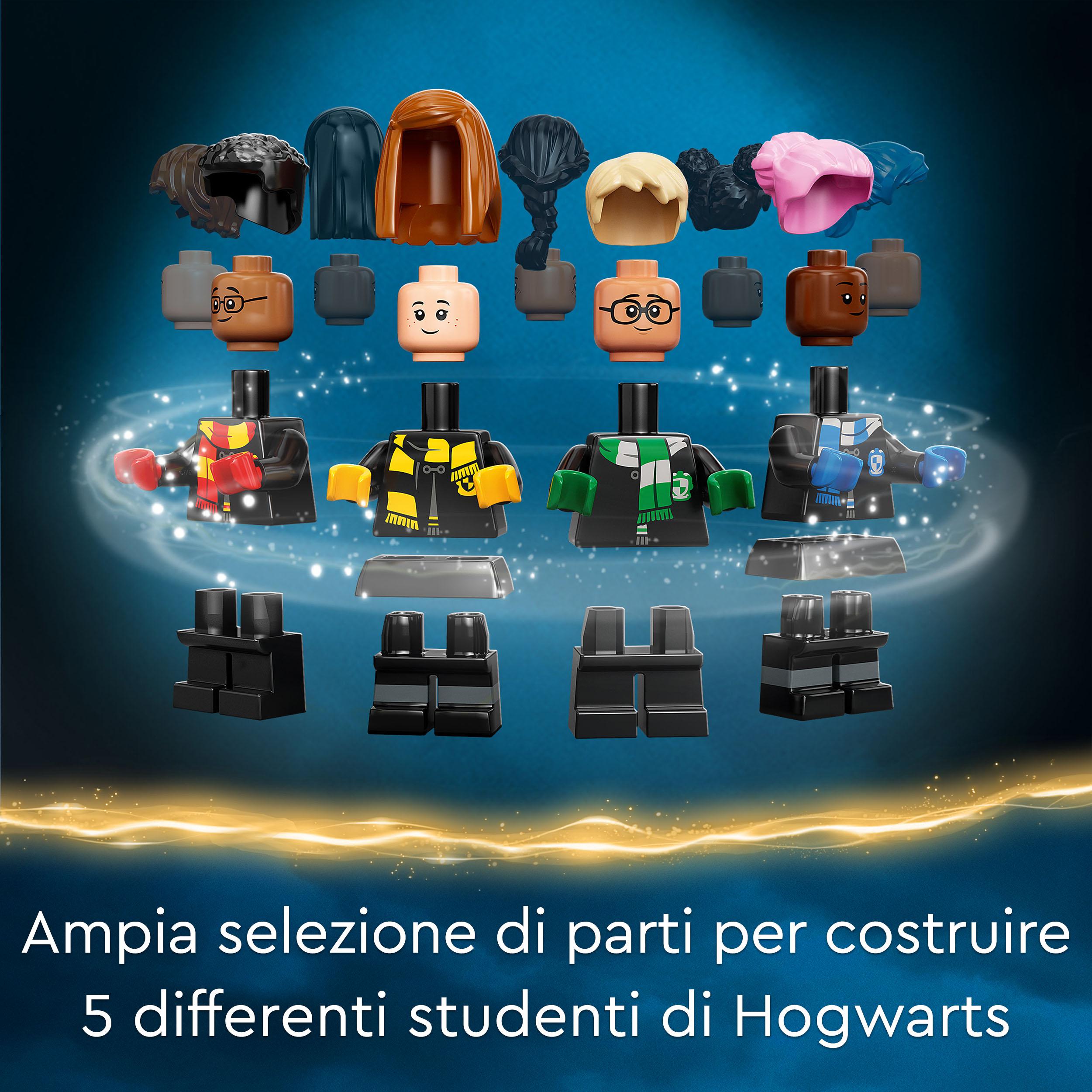 Lego harry potter 76399 il baule magico di hogwarts, idea regalo personalizzabile, stemmi case, cappello parlante e gufo - Harry Potter, LEGO® Harry Potter™, Lego