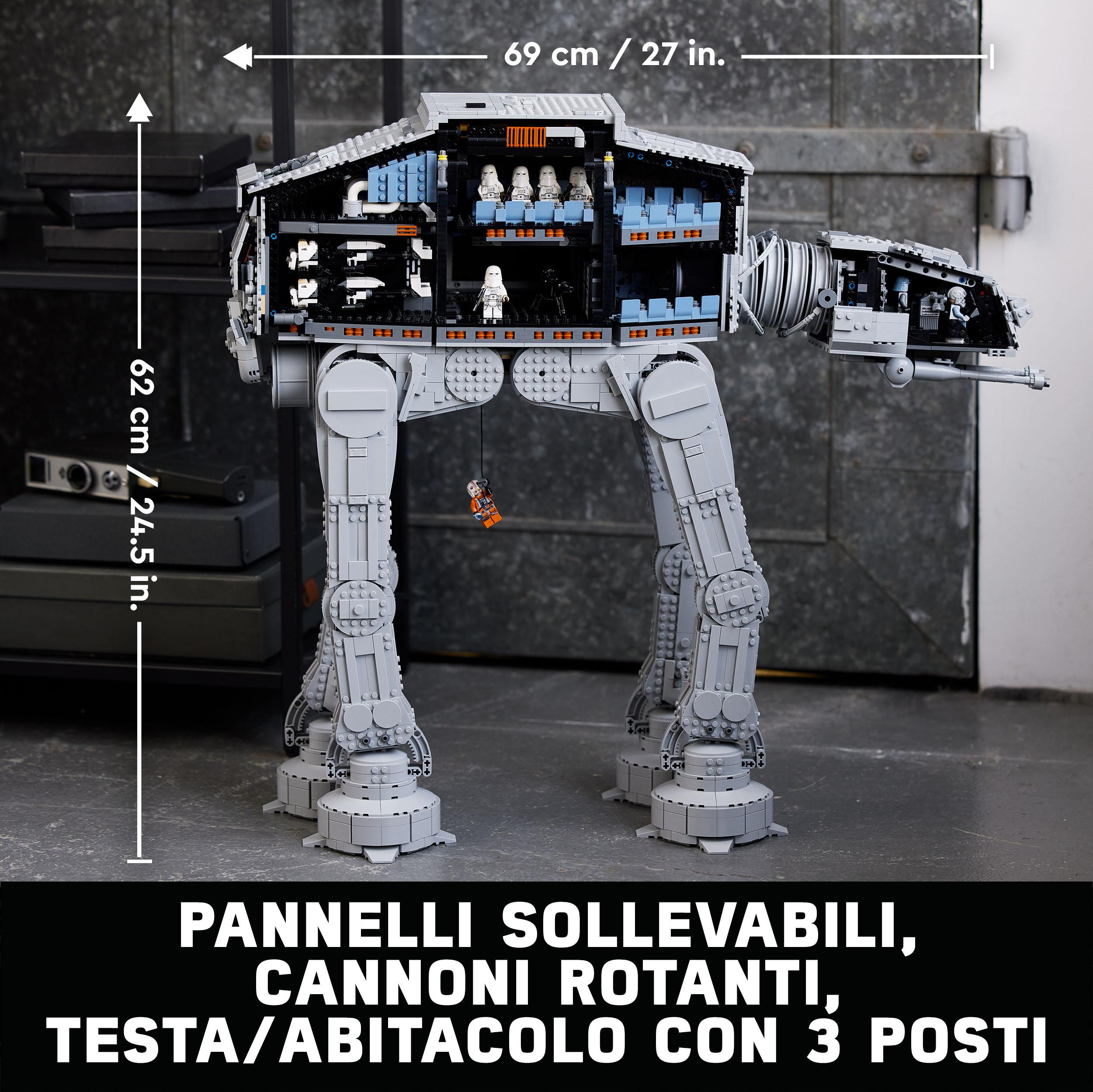 Lego star wars 75313 at-at, modello costruibile walker guerre stellari ucs, set per adulti da collezione con luke skywalker - LEGO® Star Wars™, Lego, Star Wars