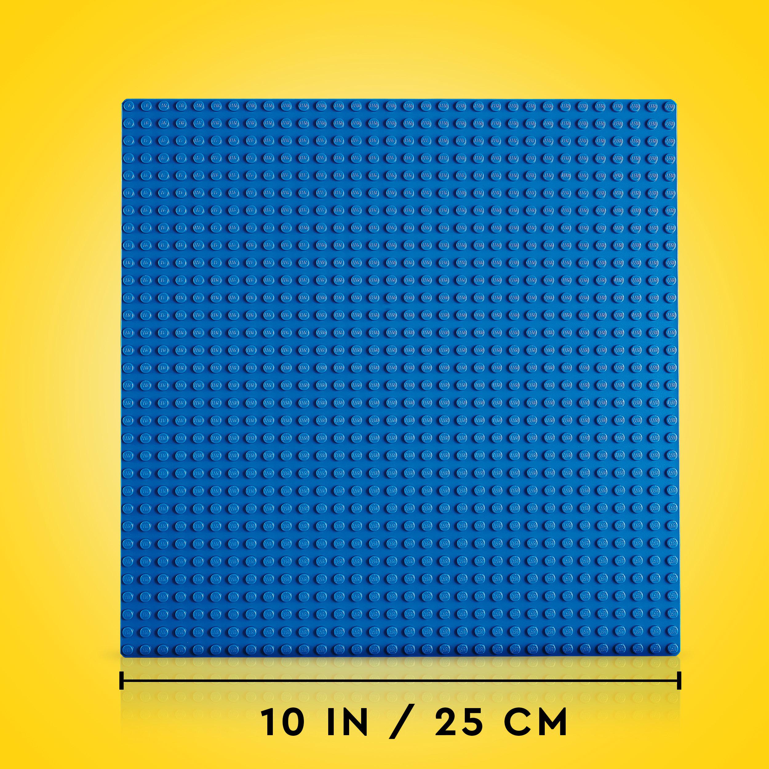 Lego classic 11025 base blu, tavola per costruzioni quadrata con 32x32 bottoncini, piattaforma classica per mattoncini - LEGO CLASSIC, Lego