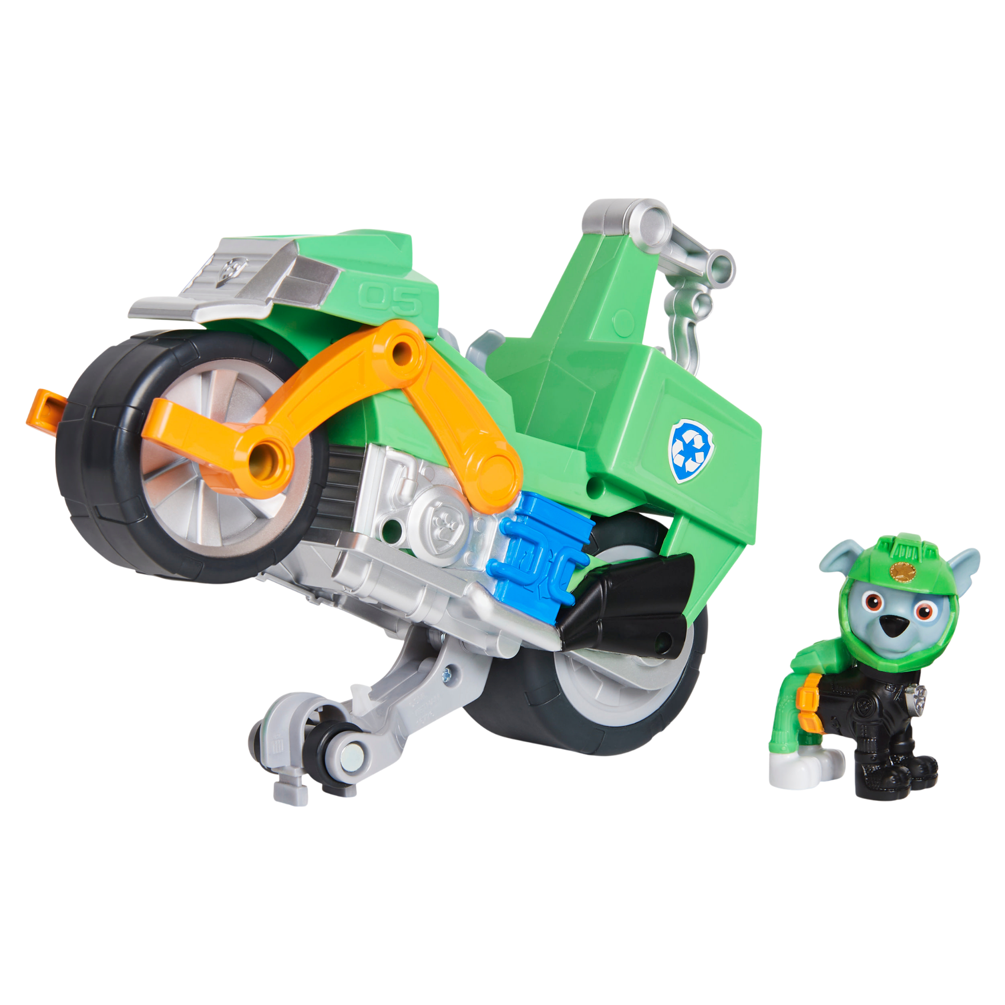 paw patrol, veicolo moto pups di zuma con motore a retrocarica e  personaggio - Toys Center