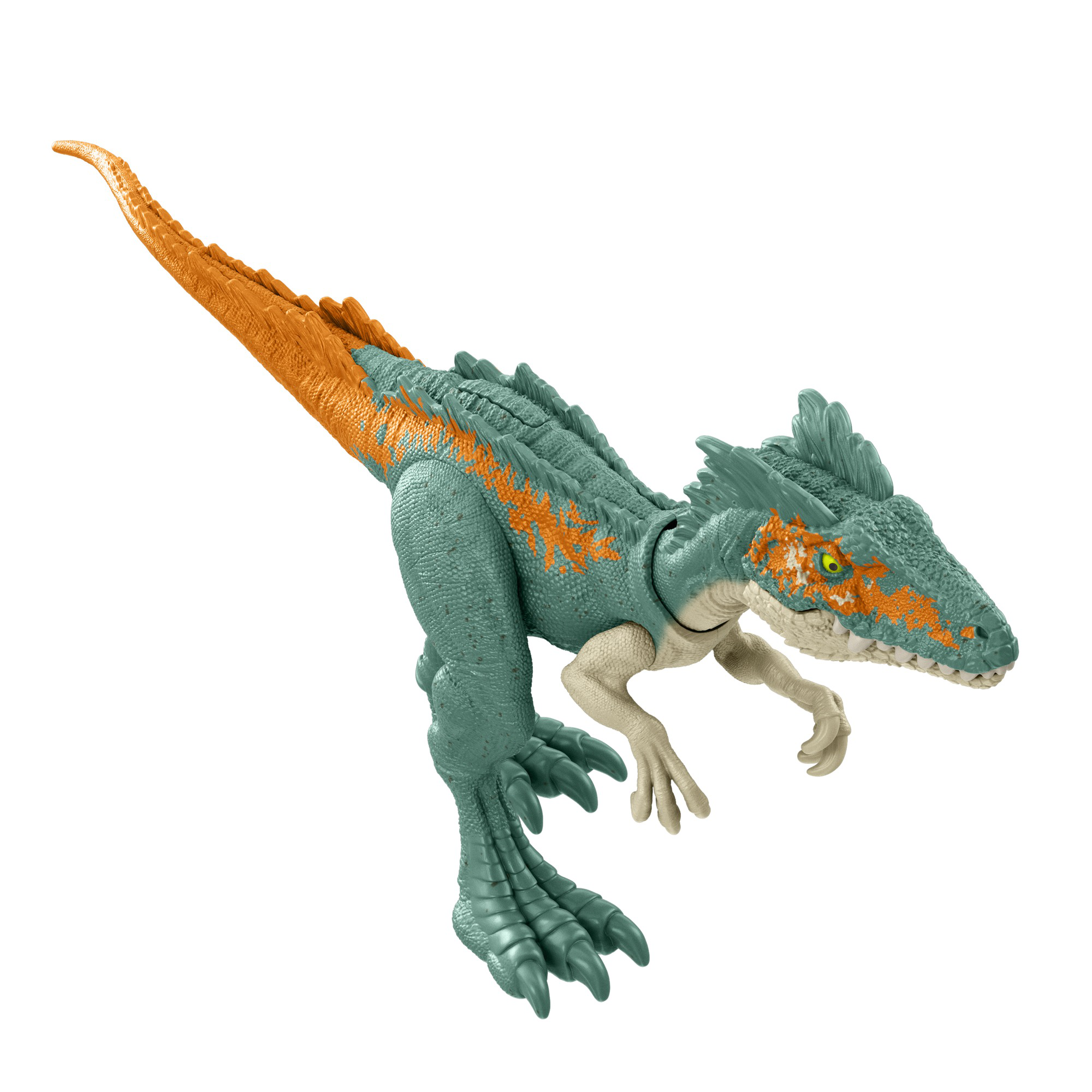 Jurassic world - moros intrepidus dinosauro giocattolo carnivoro con articolazioni mobili, per bambini 3+ anni - Jurassic World