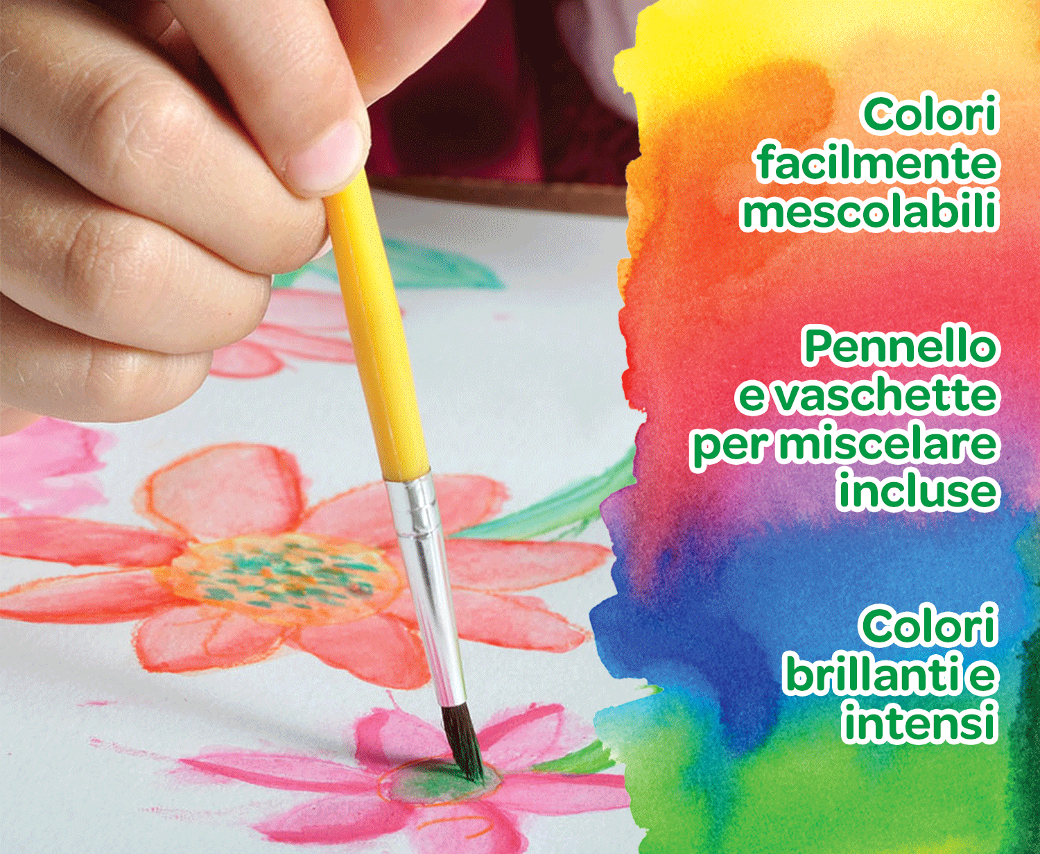 Crayola - scatola da 12 matite colorate di legno fsc - pastelli colorati  con mina resistente - Toys Center