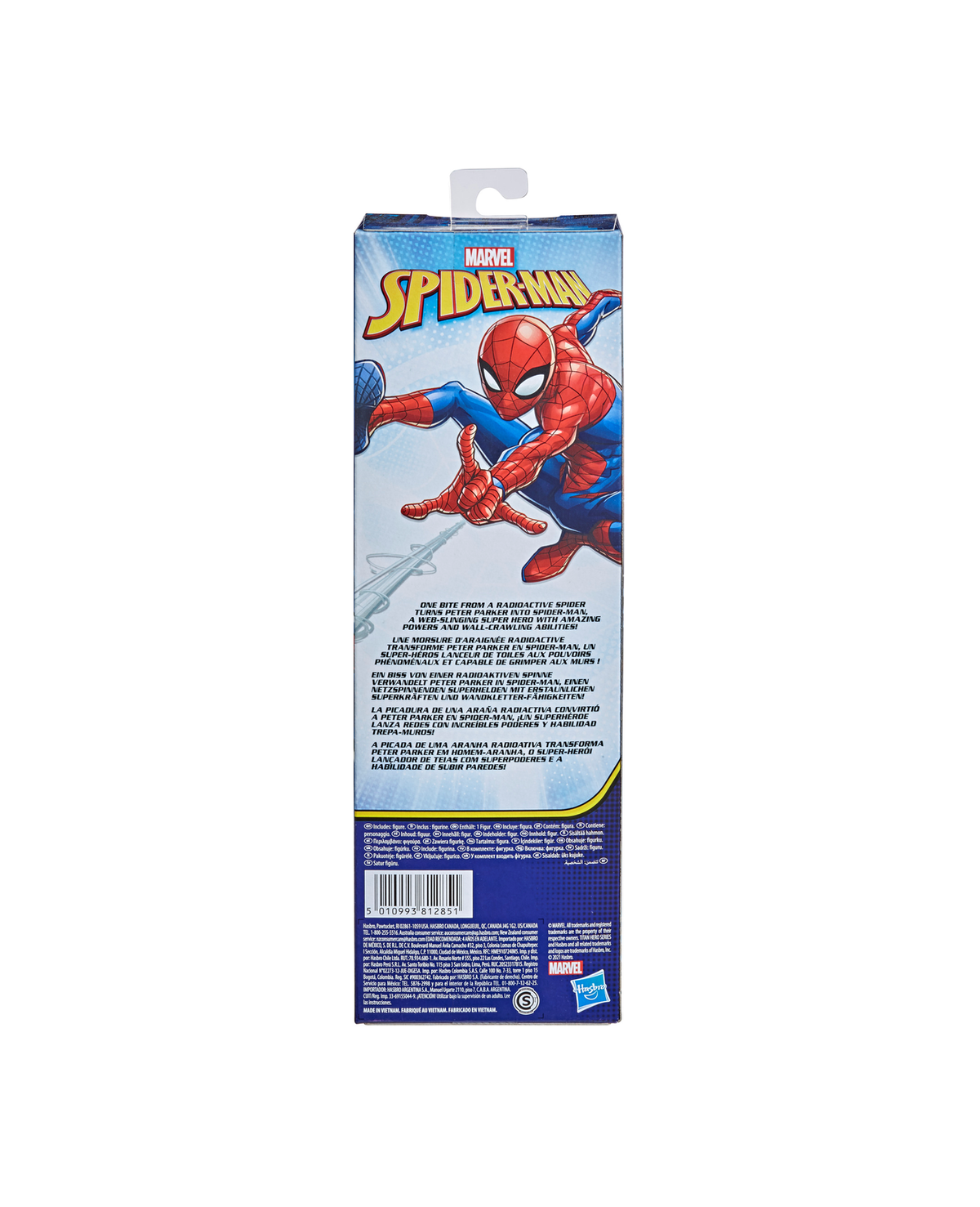 Hasbro spider-man - spider-man titan hero series, action figure da 30 cm -  Toys Center