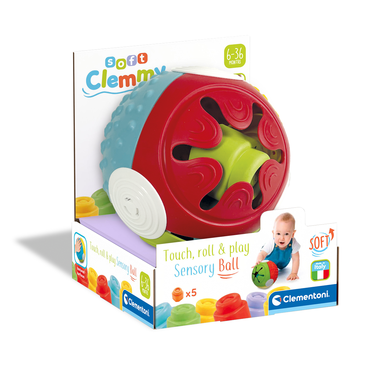Soft clemmy - palla sensoriale - CLEMMY