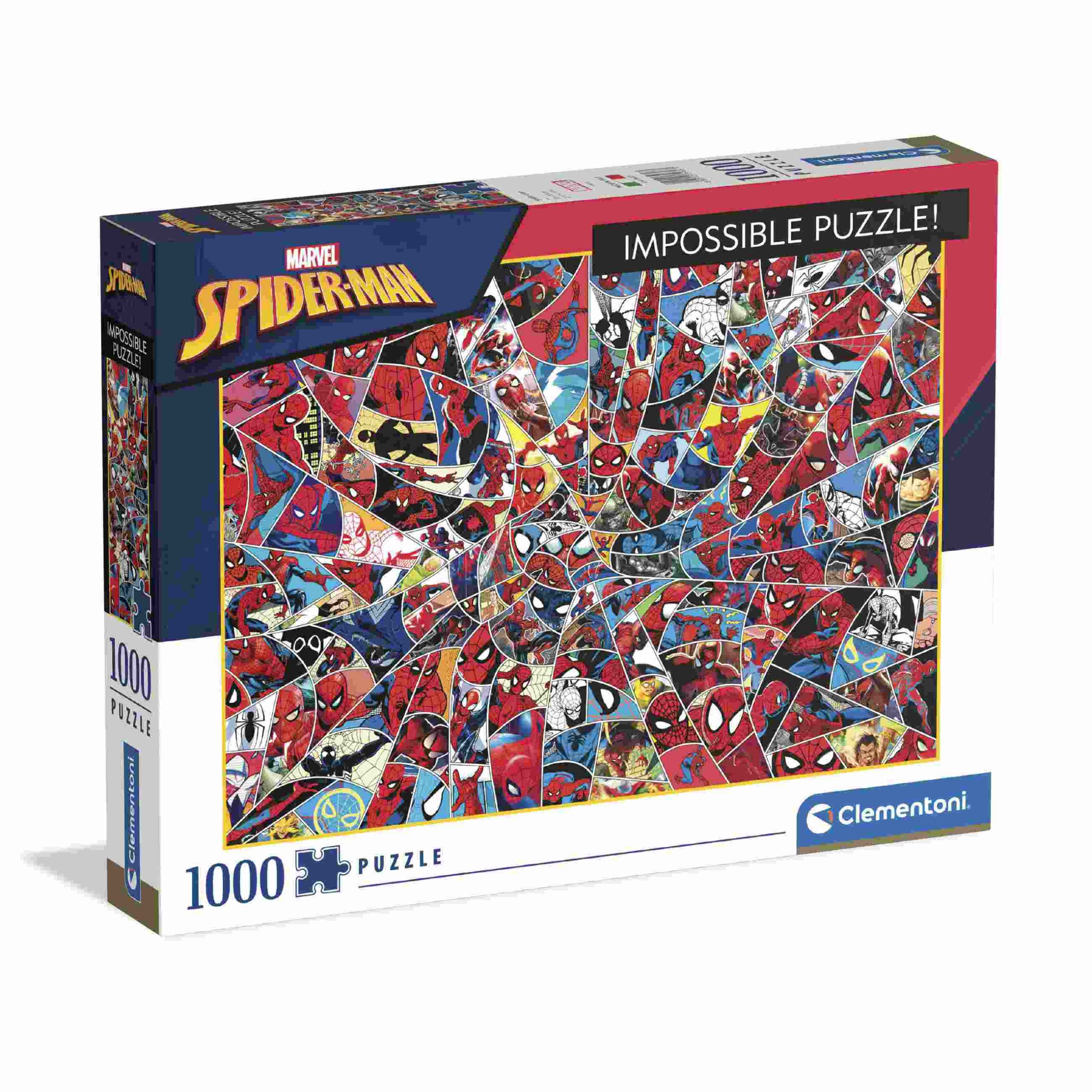 Impossible spiderman 1000 pezzi - CLEMENTONI, Spiderman