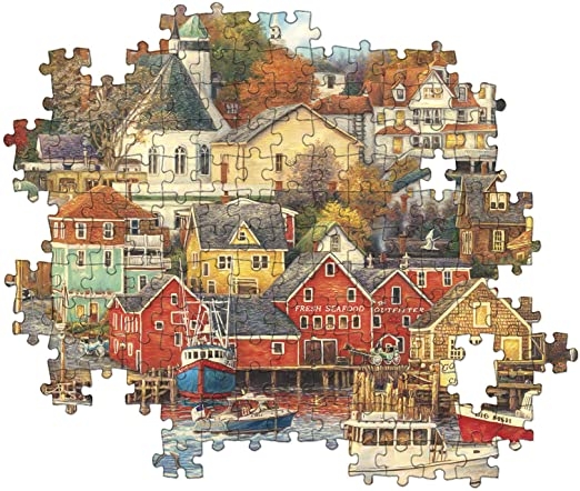 Clementoni puzzle good times harbor - 1500 pezzi - CLEMENTONI