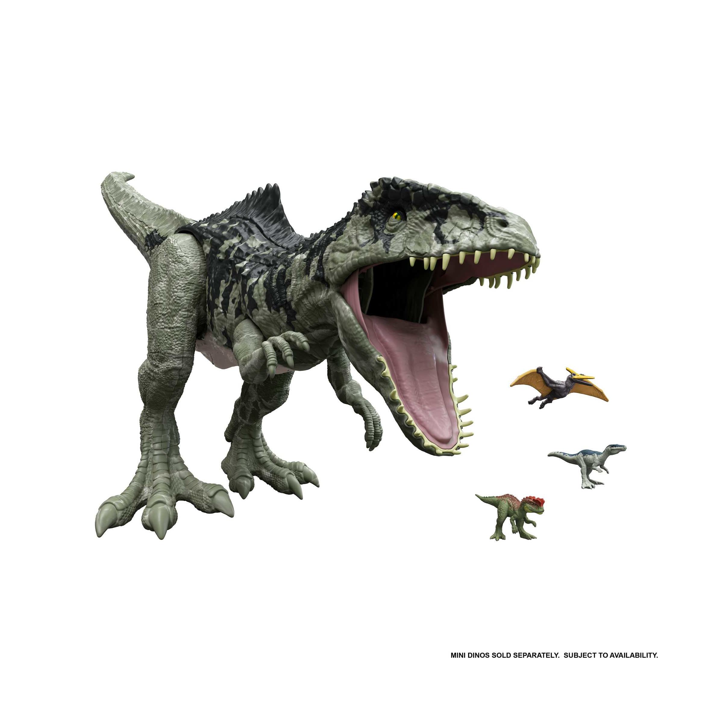 Jurassic world-super colossal dinosauro gigante snodato, giocattolo per bambini 4+ anni, gwd68 - Jurassic World