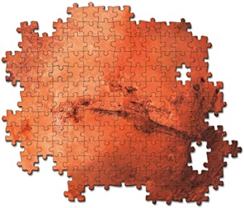 Clementoni space collection puzzle round mars - 500 pezzi - CLEMENTONI