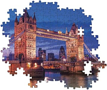 Clementoni puzzle tower bridge at night - 1000 pezzi - CLEMENTONI