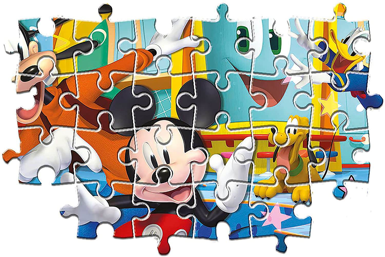 Clementoni supercolor puzzle disney mickey - 60 maxi pezzi - CLEMENTONI