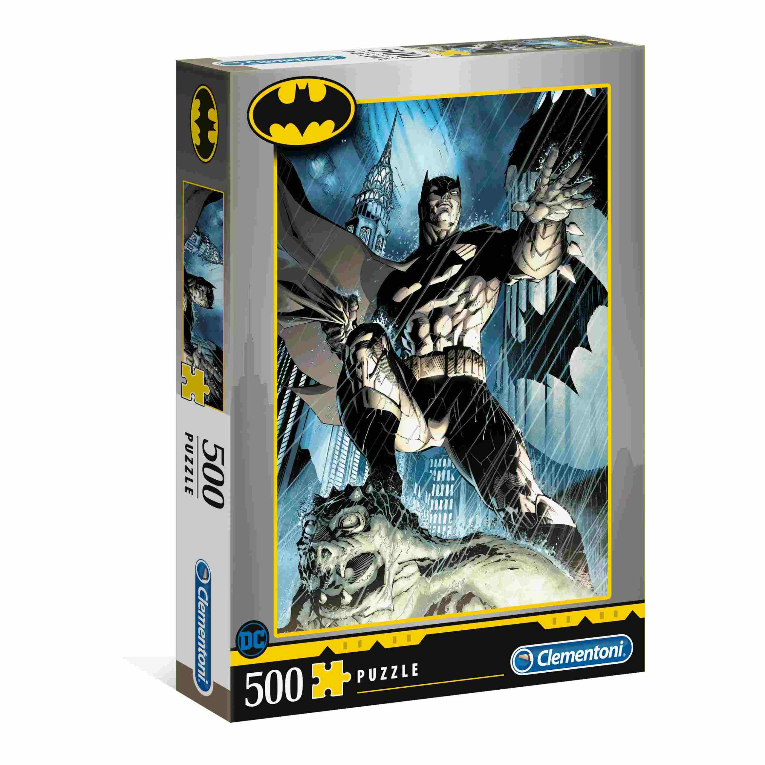 Clementoni - puzzle batman 500 pezzi - BATMAN, CLEMENTONI