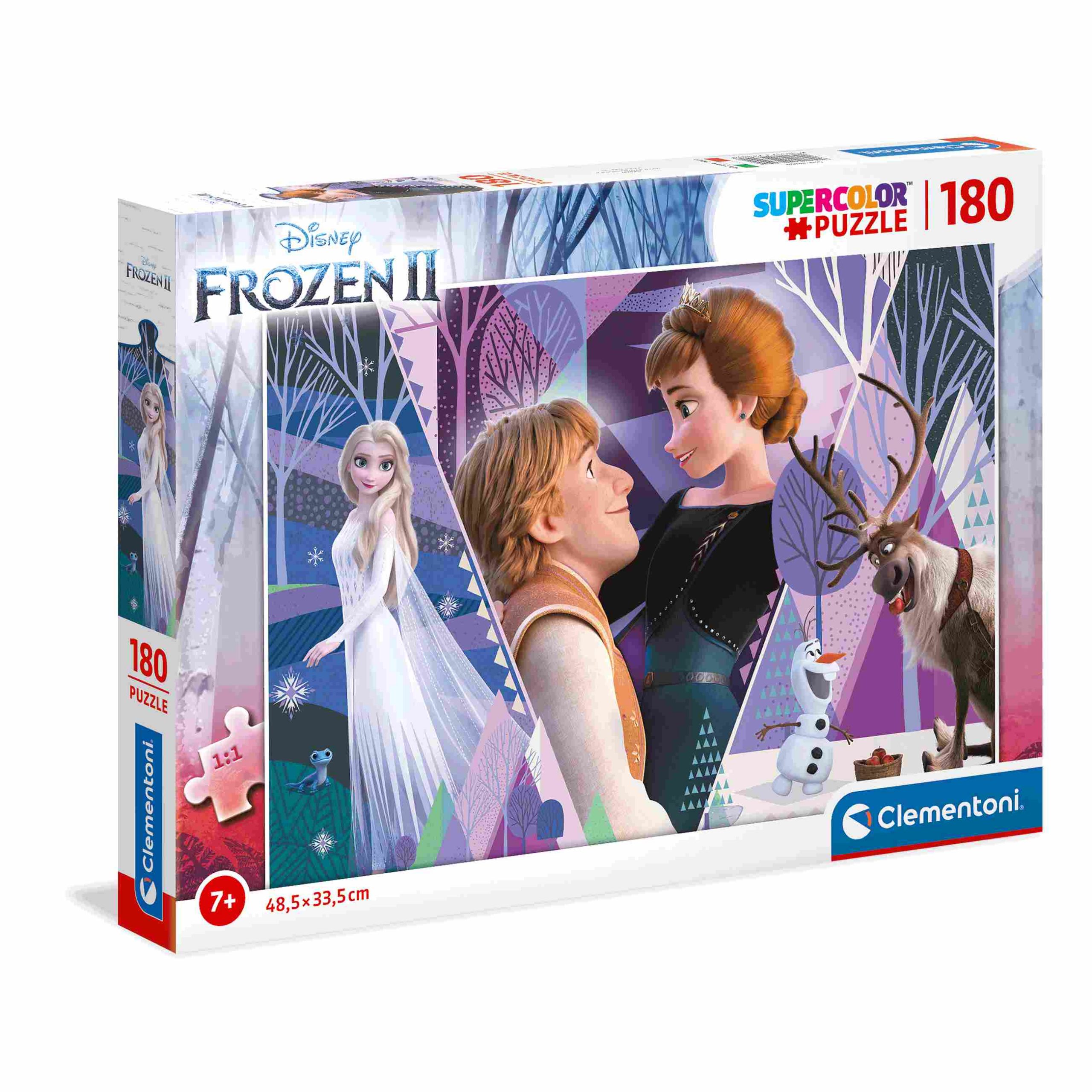 Clementoni - puzzle disney frozen 2 - 180 pezzi - CLEMENTONI, DISNEY PRINCESS, Frozen