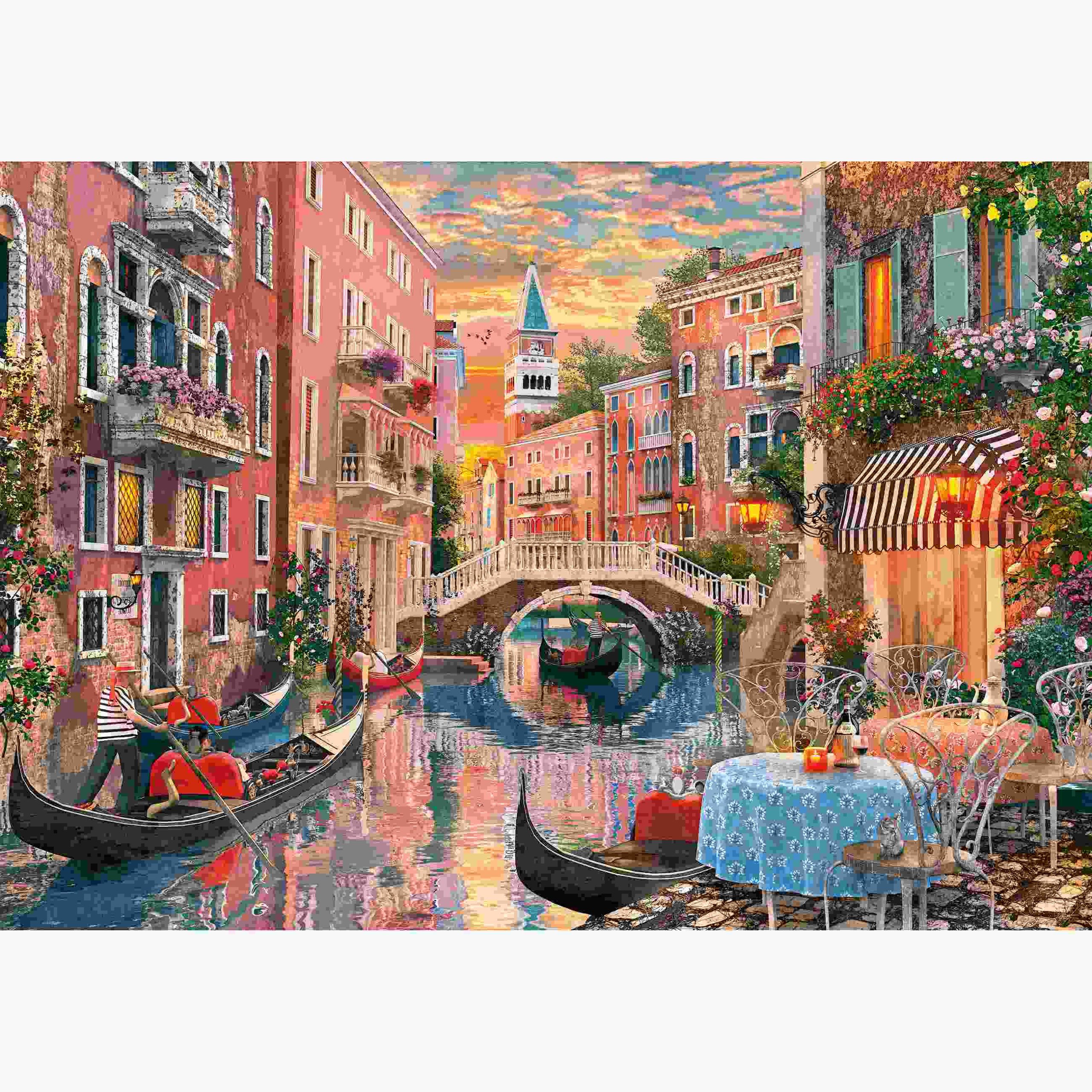 Clementoni puzzle venice evening sunset - 6000 pezzi - CLEMENTONI