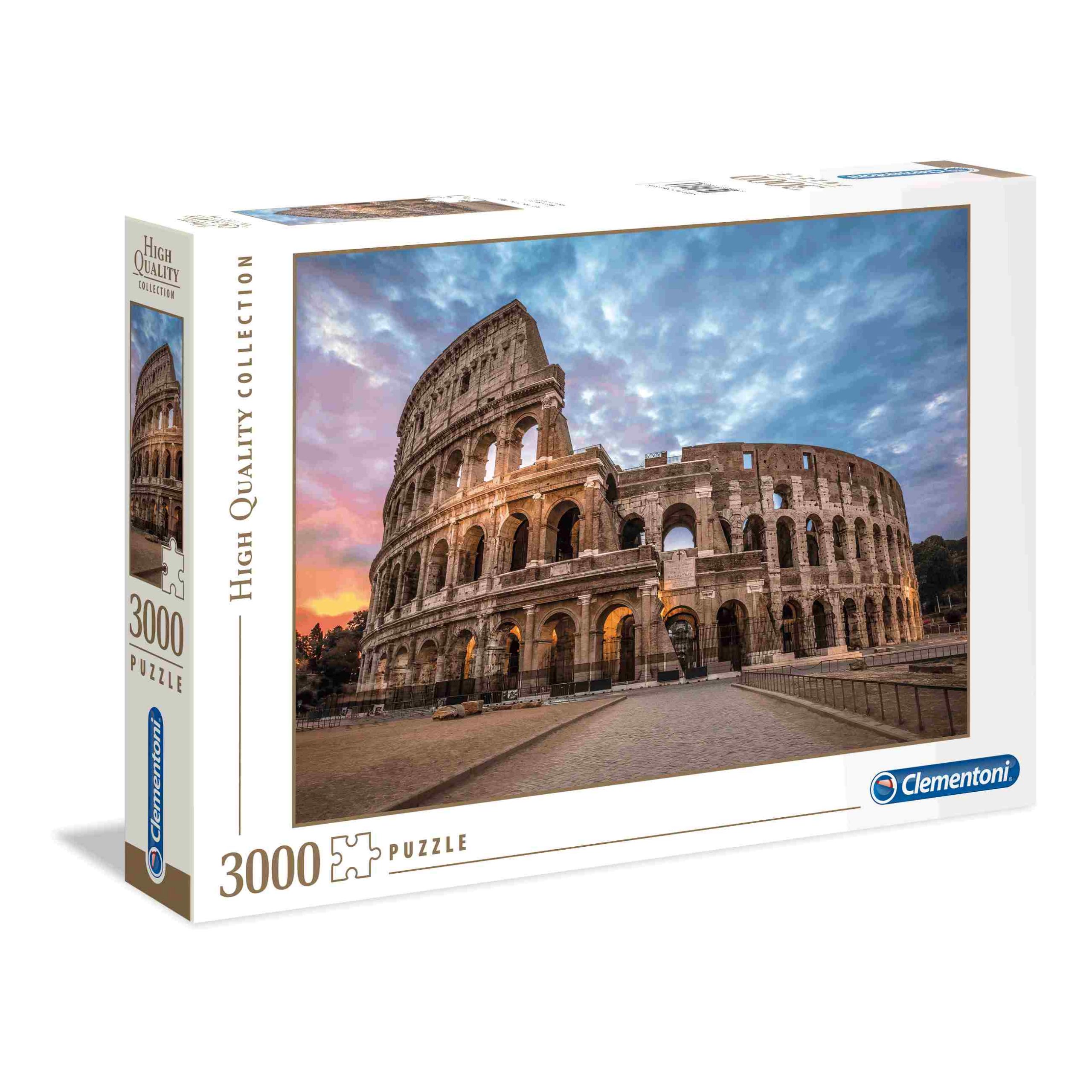 Clementoni puzzle coliseum sunrise - 3000 pezzi - CLEMENTONI