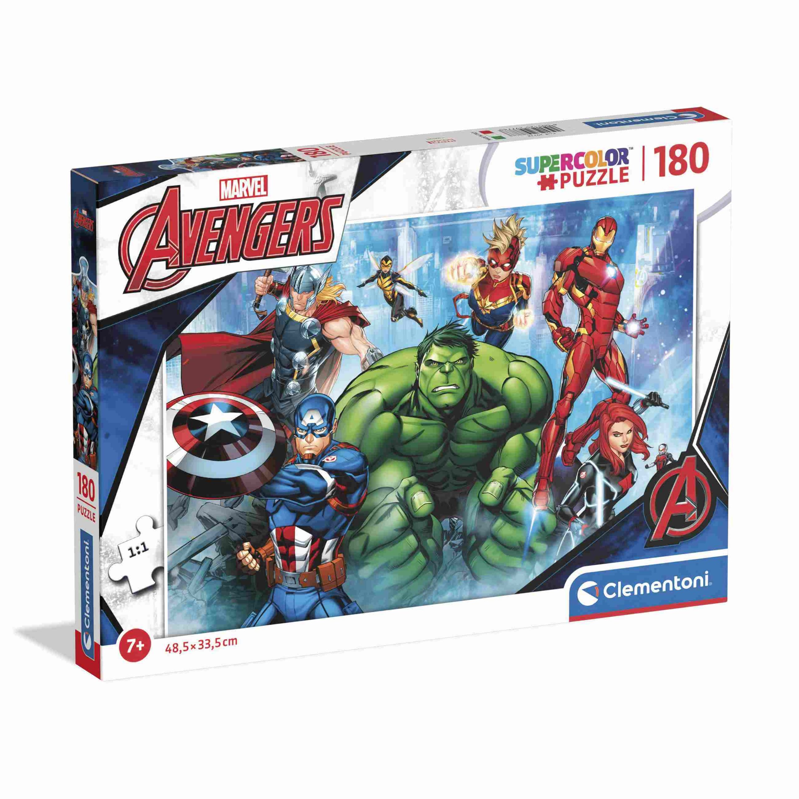 Marvel the avengers 180 pezzi - CLEMENTONI, Avengers