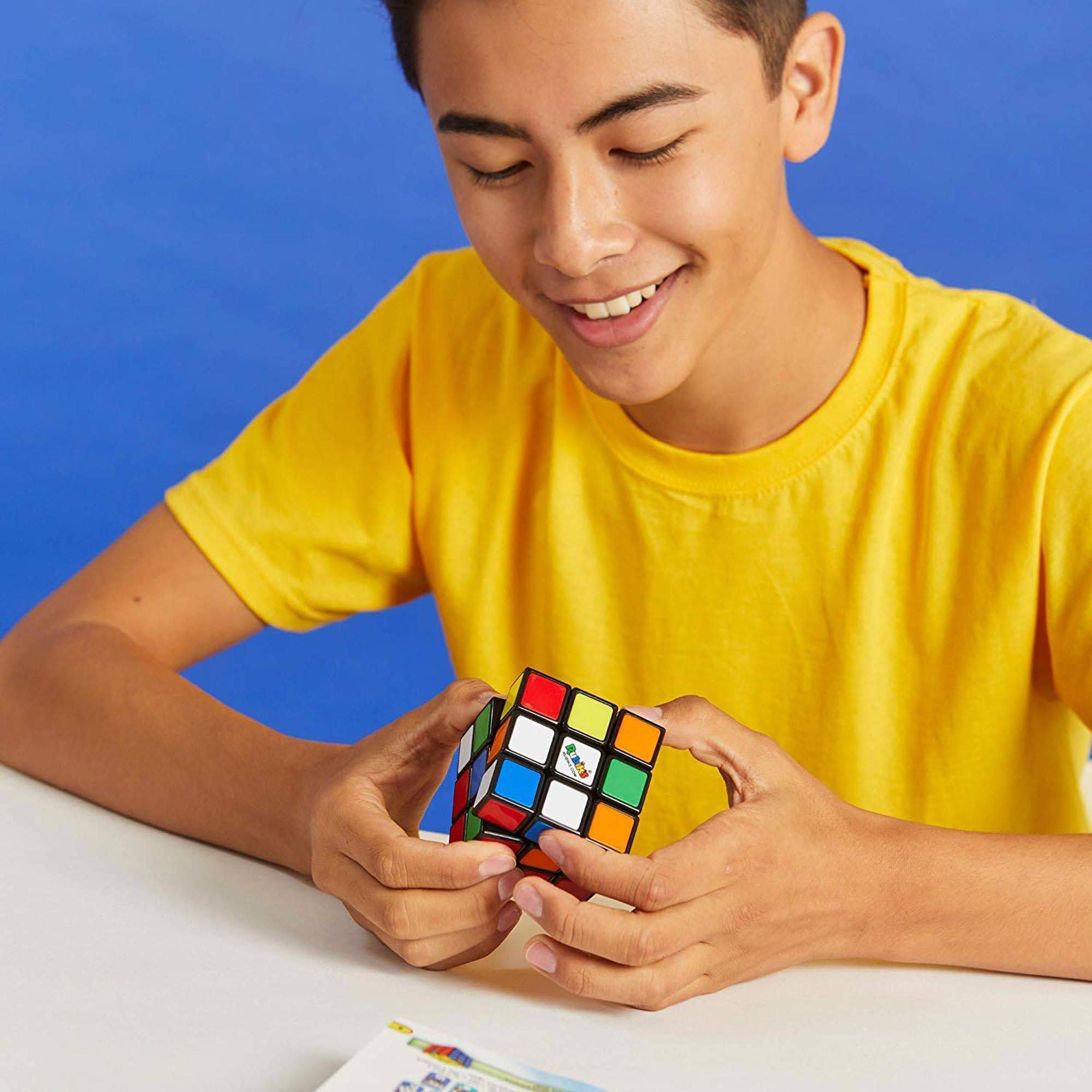 Il cubo di rubik classico 3x3, l'originale, età 8+, rompicapo professionale - RUBIK'S CUBE