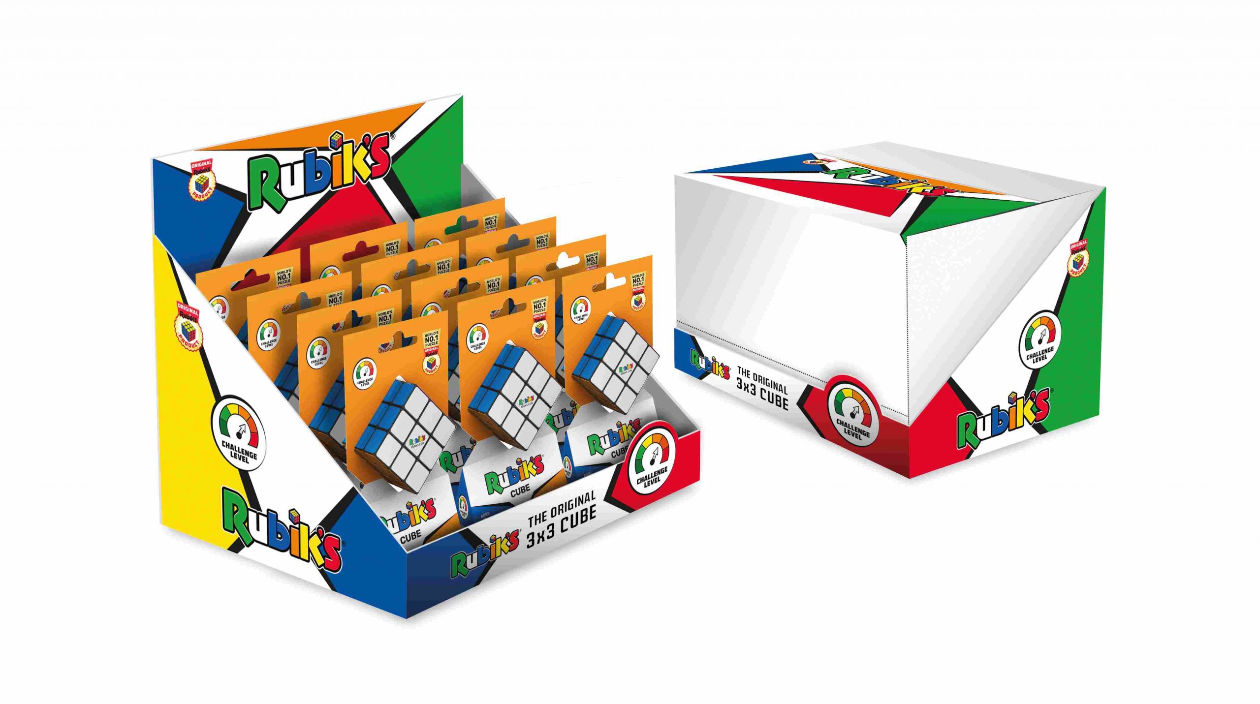 Cubo diRubik 4X4 L'Originale, Rompicano Professionale in Versione Più  Grande e Sfidante Del Classico : : Giochi e giocattoli