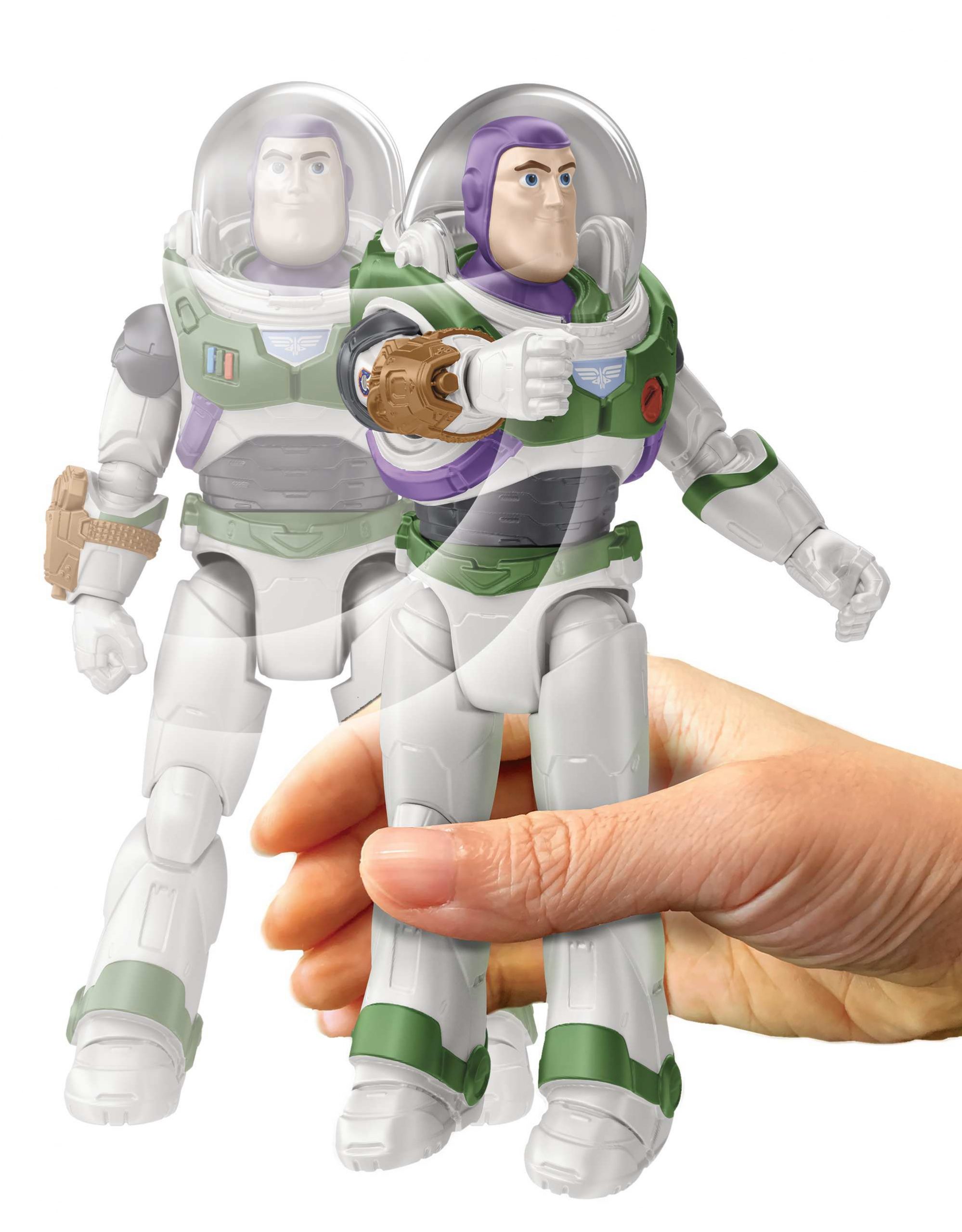 Disney pixar lightyear - mission equipped buzz lightyear figure, giocattolo per bambini 4+ anni, hhj86 - Lightyear