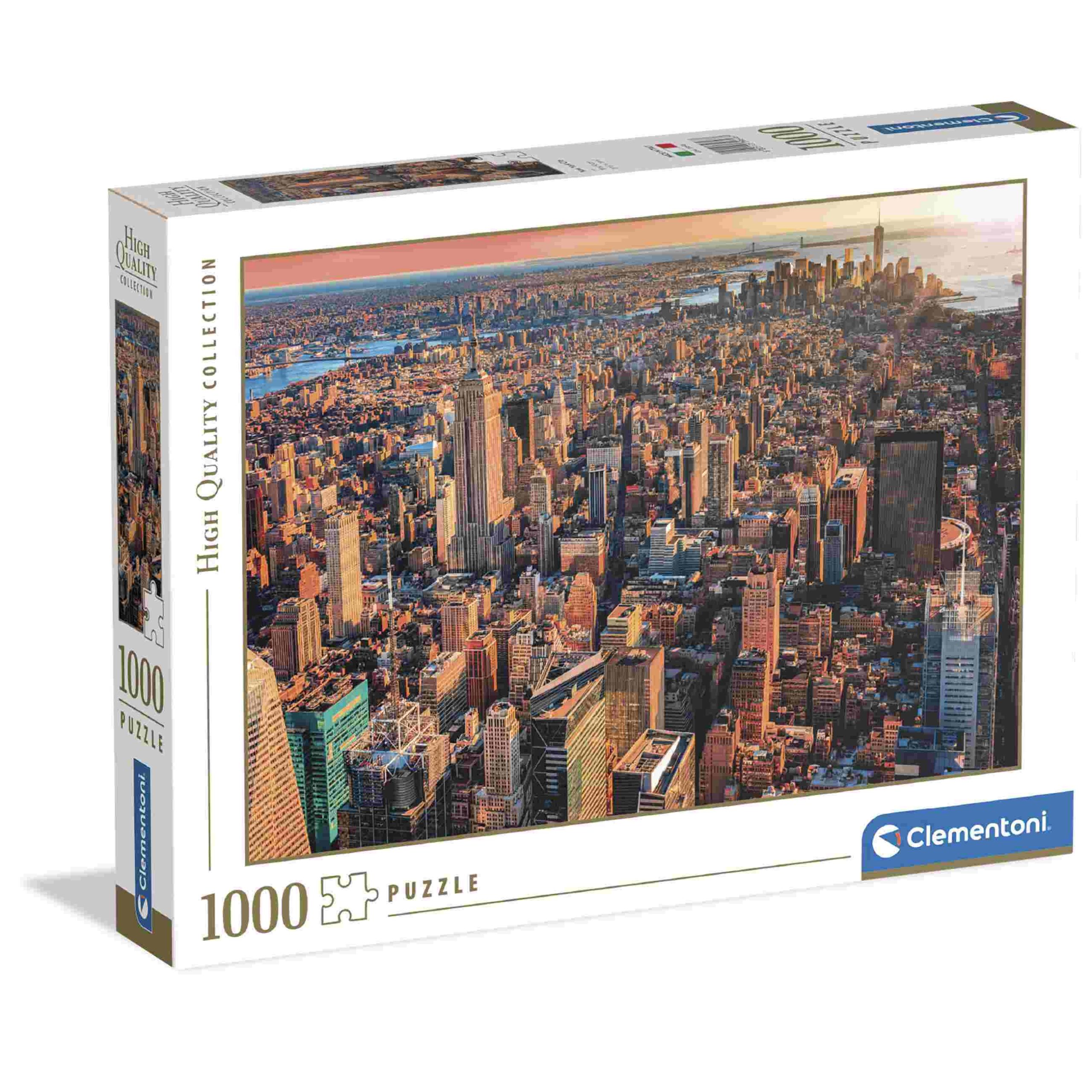 Clementoni puzzle new york city - 1000 pezzi - CLEMENTONI