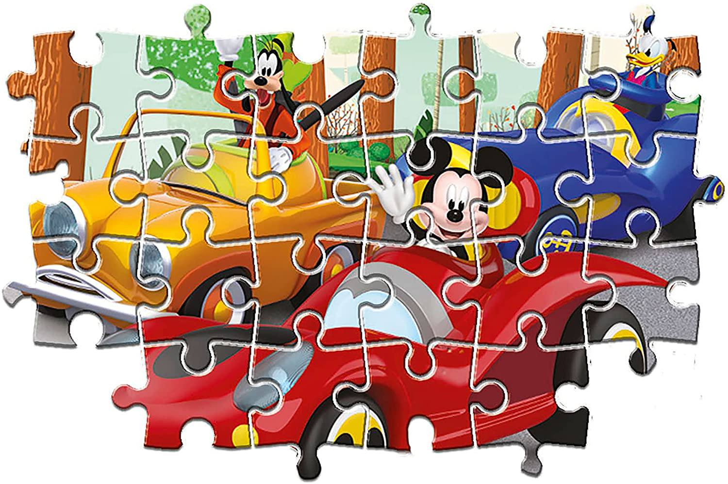 Clementoni supercolor puzzle disney mickey - 24 maxi pezzi - CLEMENTONI