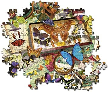 Clementoni puzzle the butterfly collector - 500 pezzi - CLEMENTONI