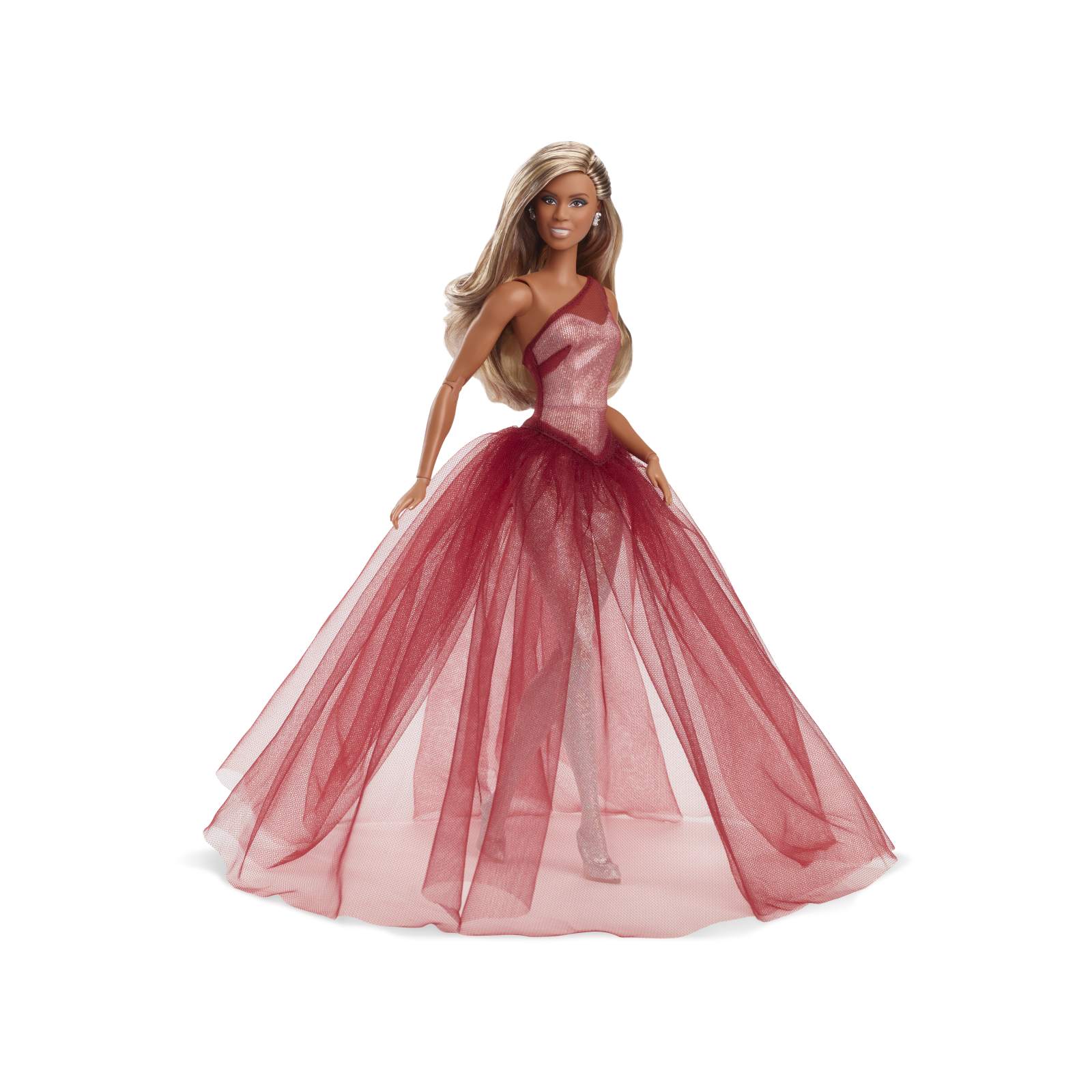 Barbie - bambola signature ispirata a laverne cox tribute collection, giocattolo per bambini 6+ anni, hcb99 - Barbie