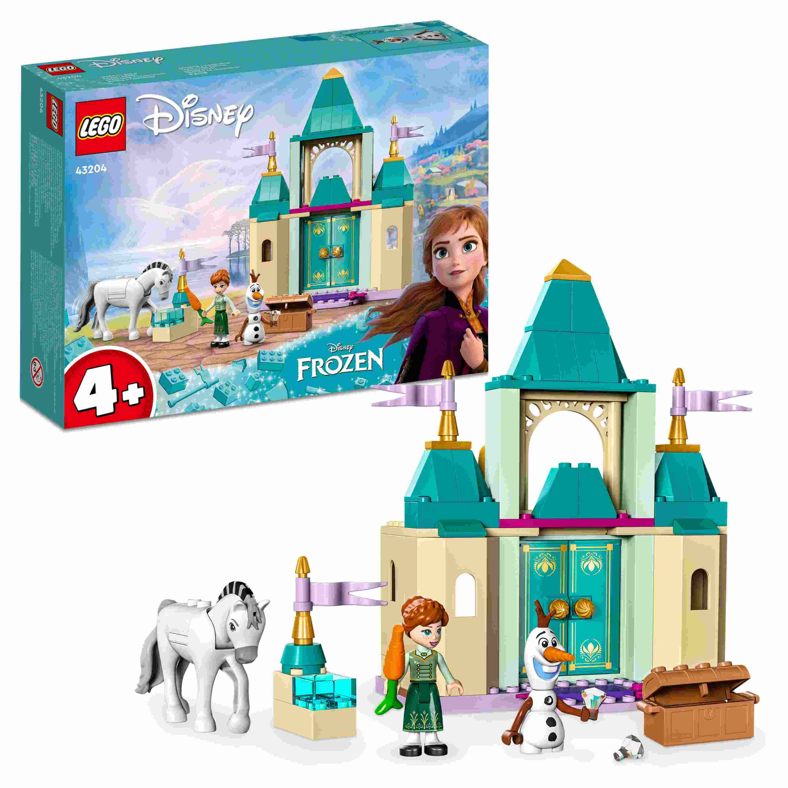 Lego principessa disney 43204 divertimento al castello di anna e