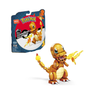 Mega construx - pokémon charmander personaggio da costruzione, giocattolo per bambini 7+ anni - MEGA BLOKS