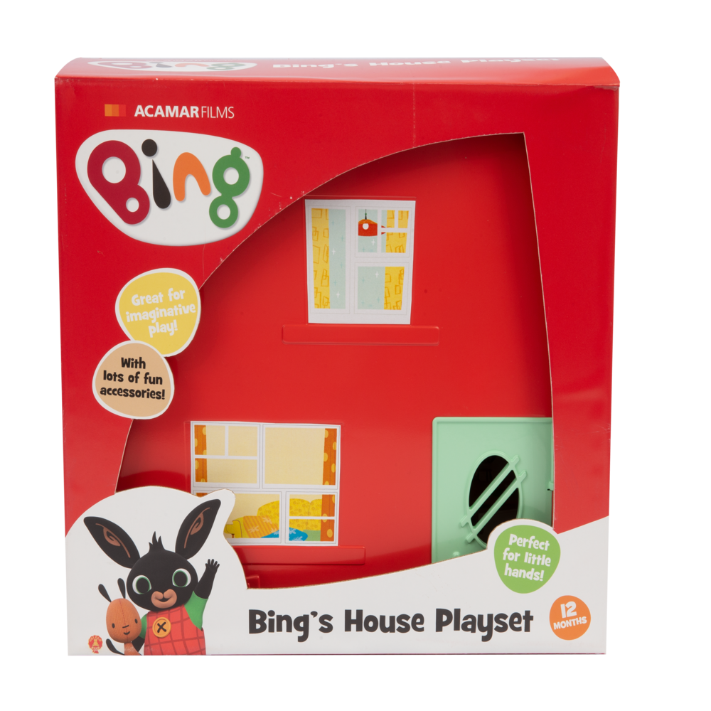 Bing la sua casa playset con 2 personaggi e tanti accessori - BING
